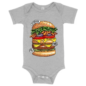 Baby Burger Onesie - Cool Food Onesies