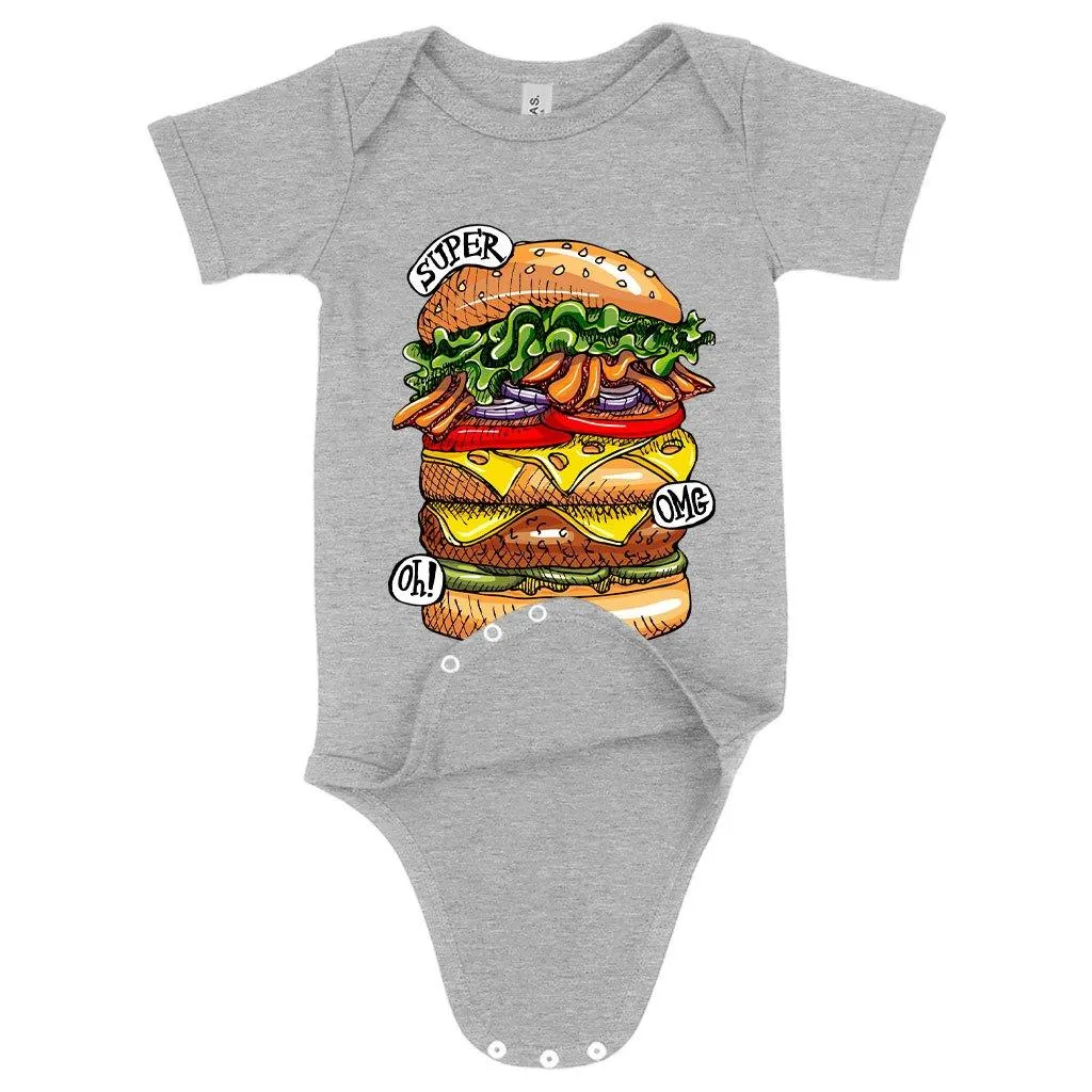 Baby Burger Onesie - Cool Food Onesies
