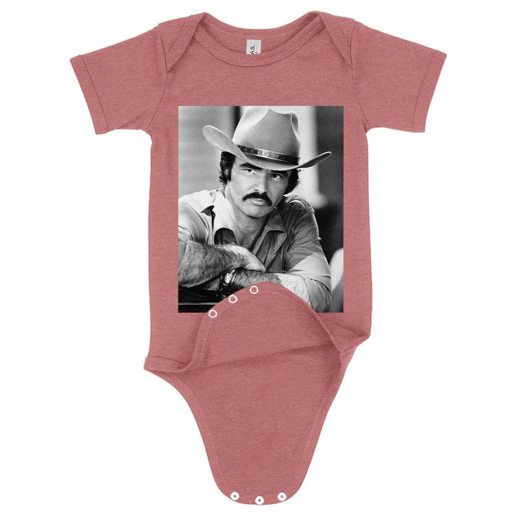 Baby Burt Reynolds Onesie - Vintage Onesies