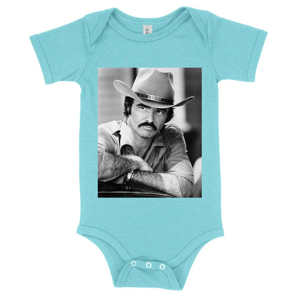 Baby Burt Reynolds Onesie - Vintage Onesies