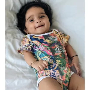 Baby Onesie | Half Sleeve Bodysuit | Dhinchak
