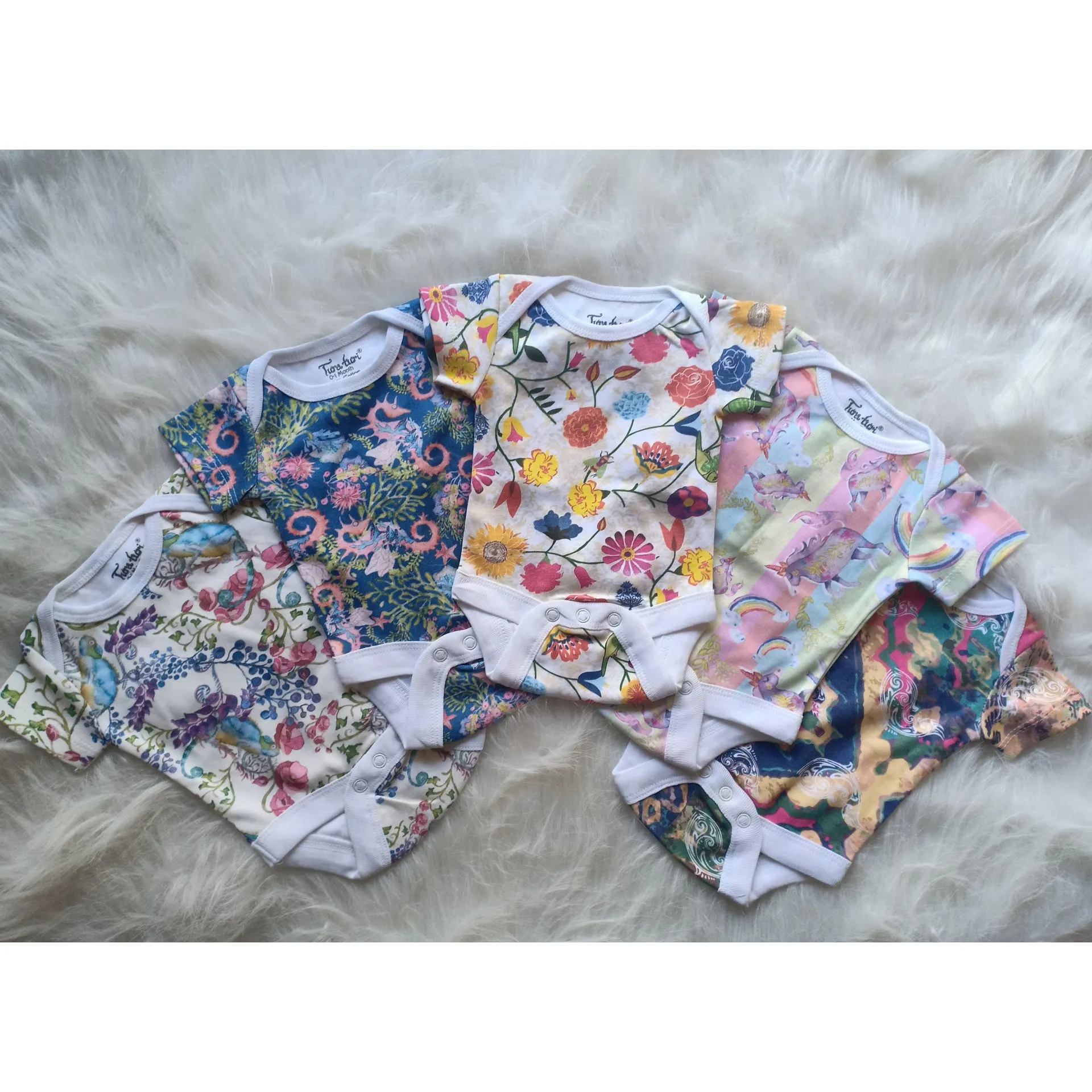 Baby Onesie | Half Sleeve Bodysuit | Karma Chameleon