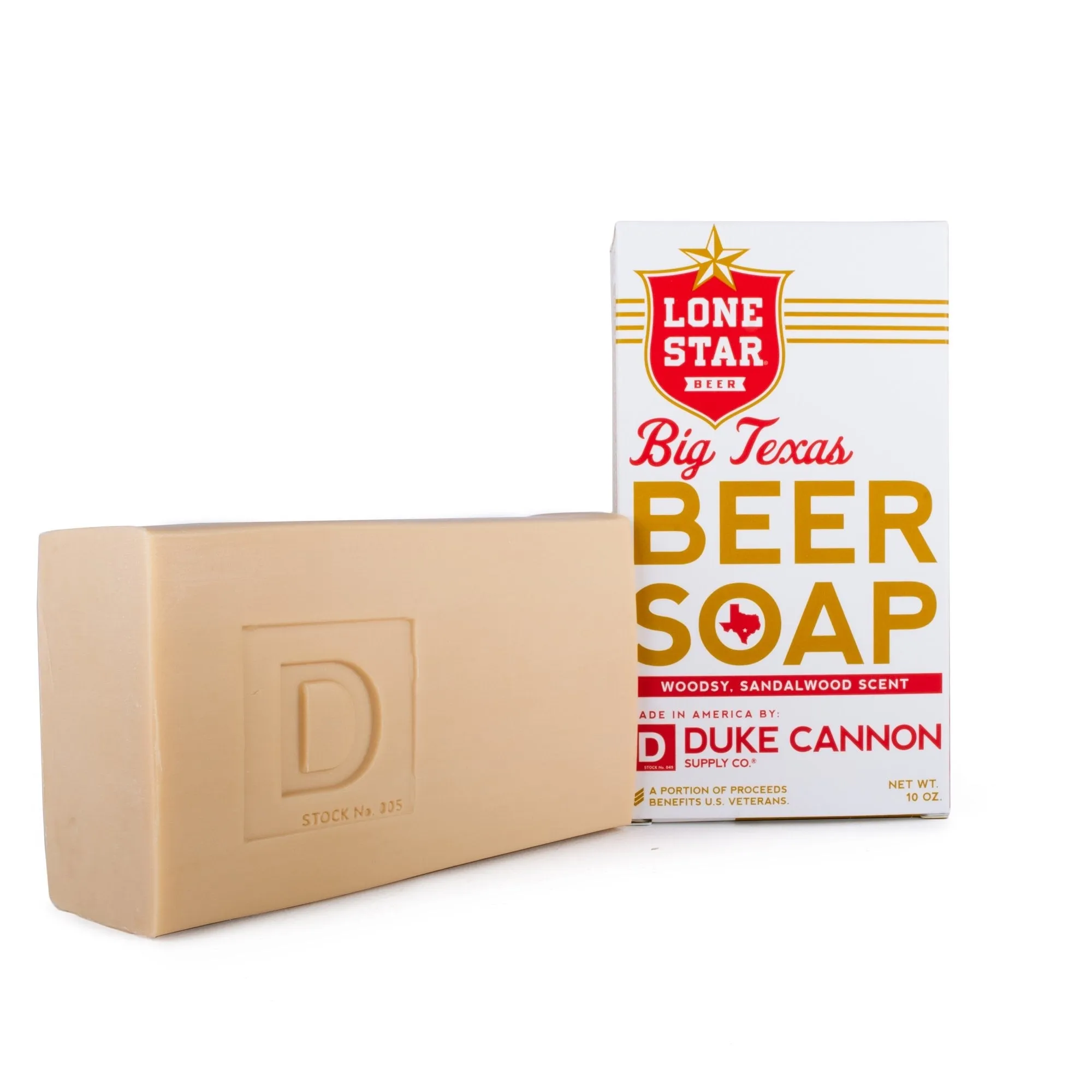 BIG ASS BRICK OF TEXAS BEER SOAP - Lone Star Beer