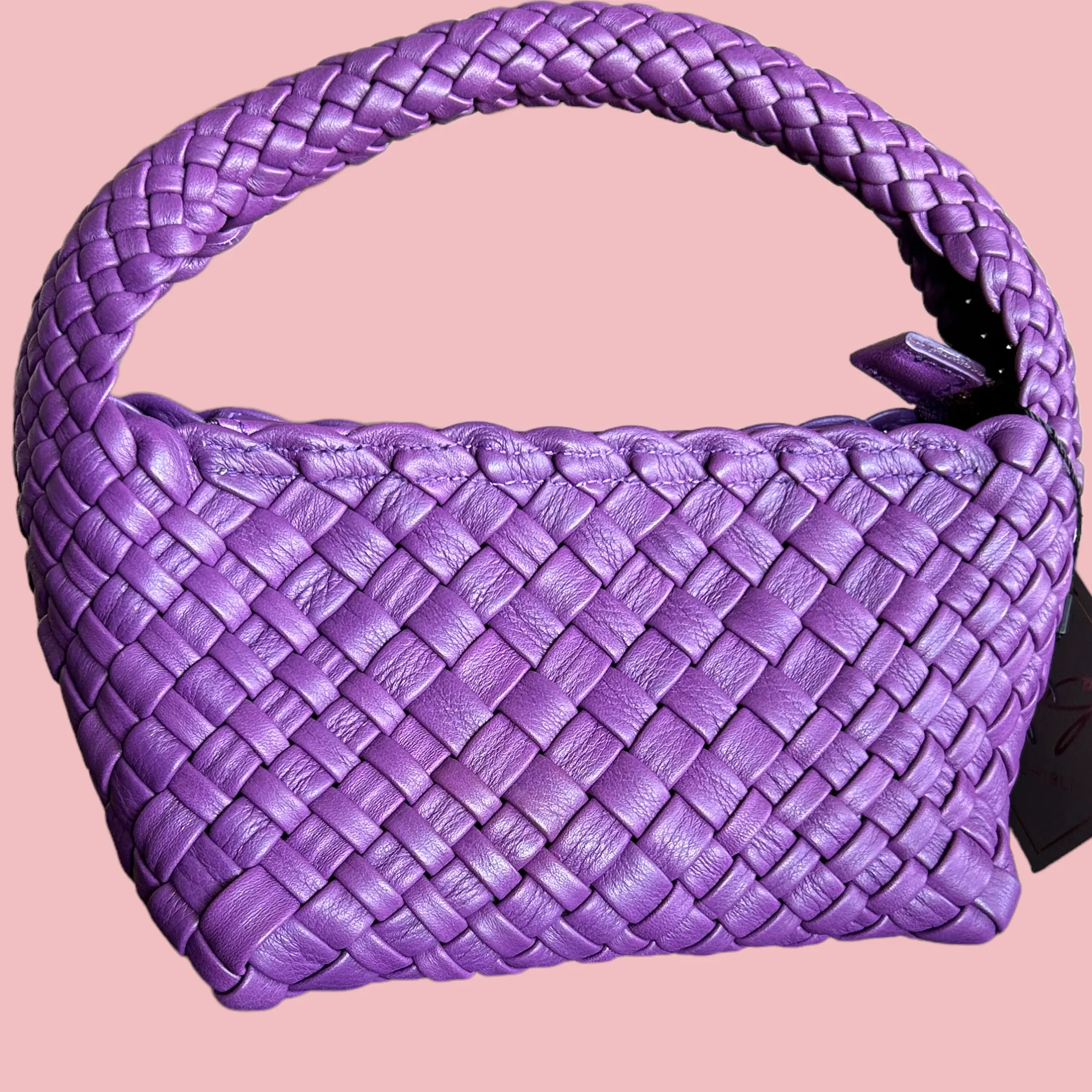CALFSKIN TOP HANDLE BAG