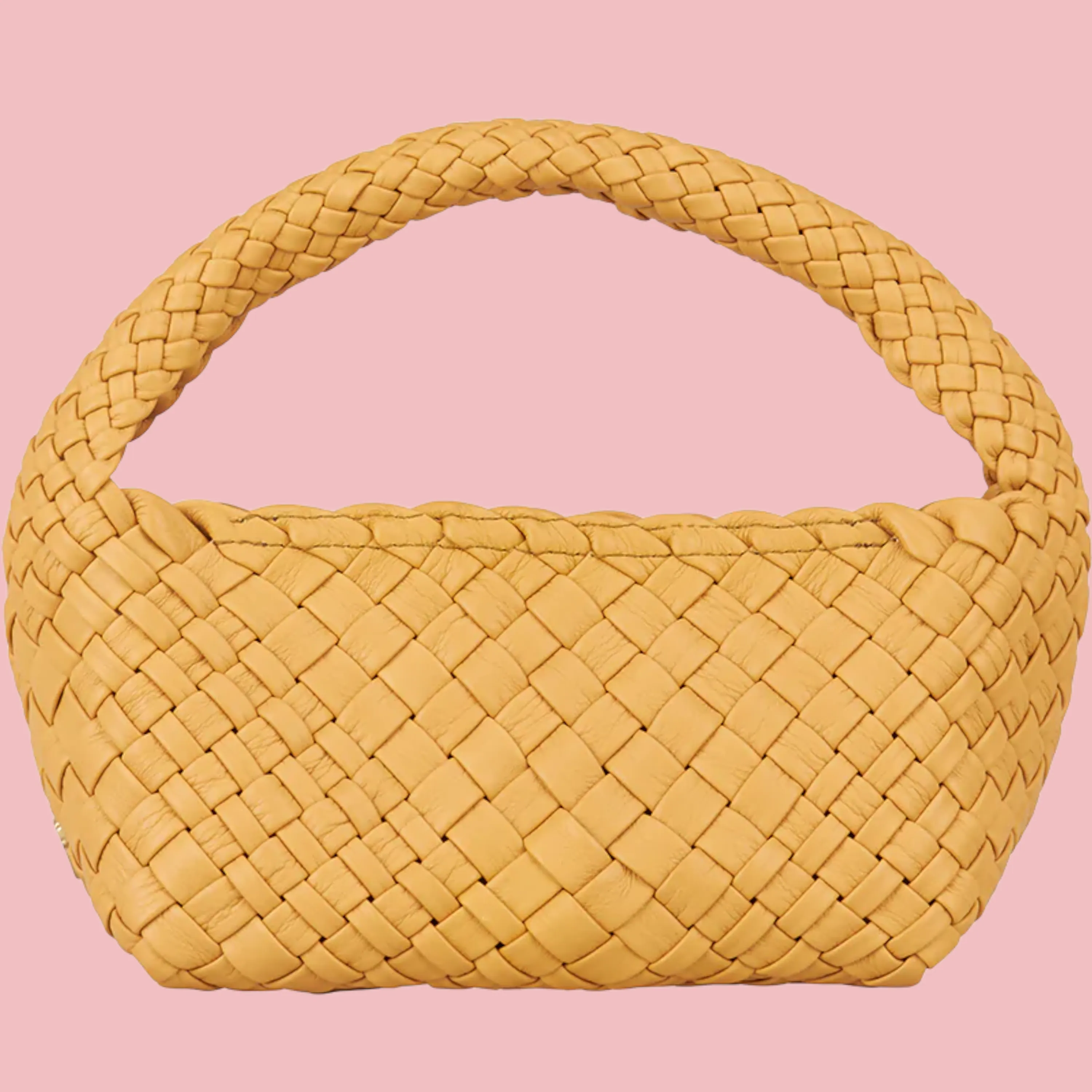 CALFSKIN TOP HANDLE BAG