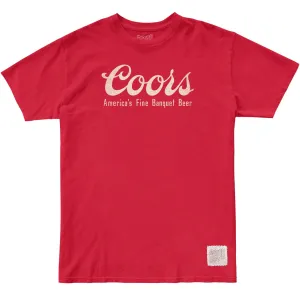 Coors America's Fine Banquet Beer 100% Cotton Tee