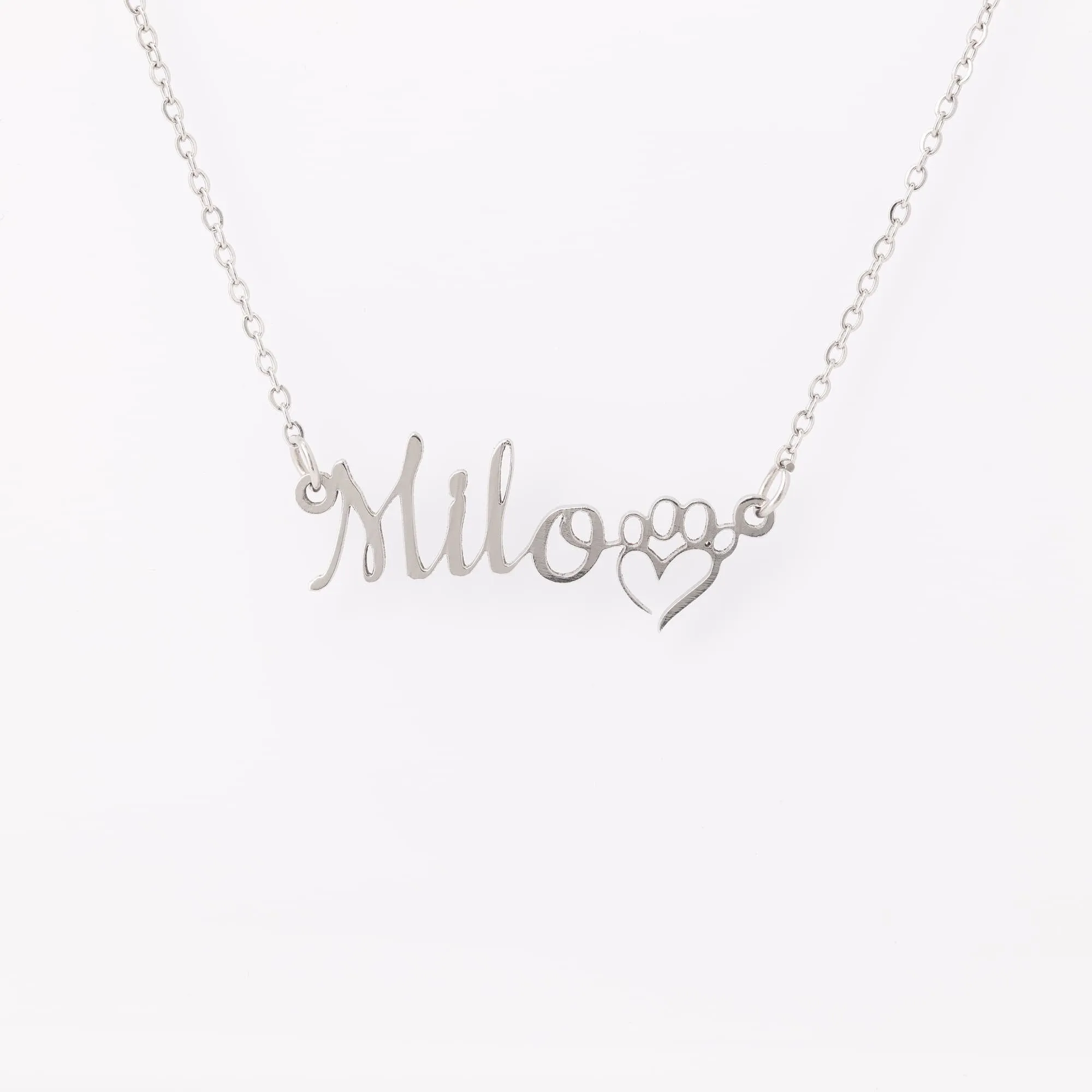 Dog Mom necklace Personalized with your Dog's Name
