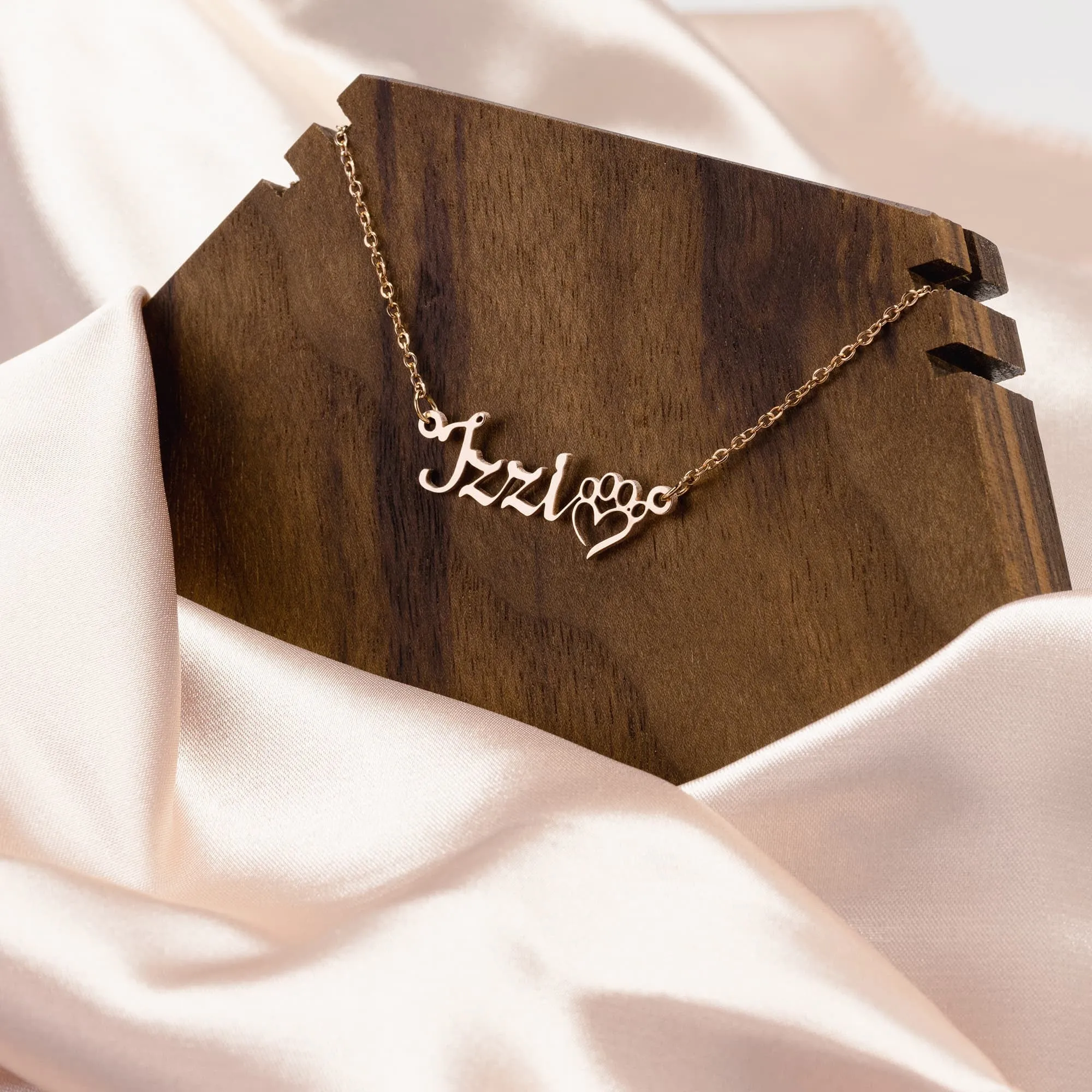 Dog Mom necklace Personalized with your Dog's Name