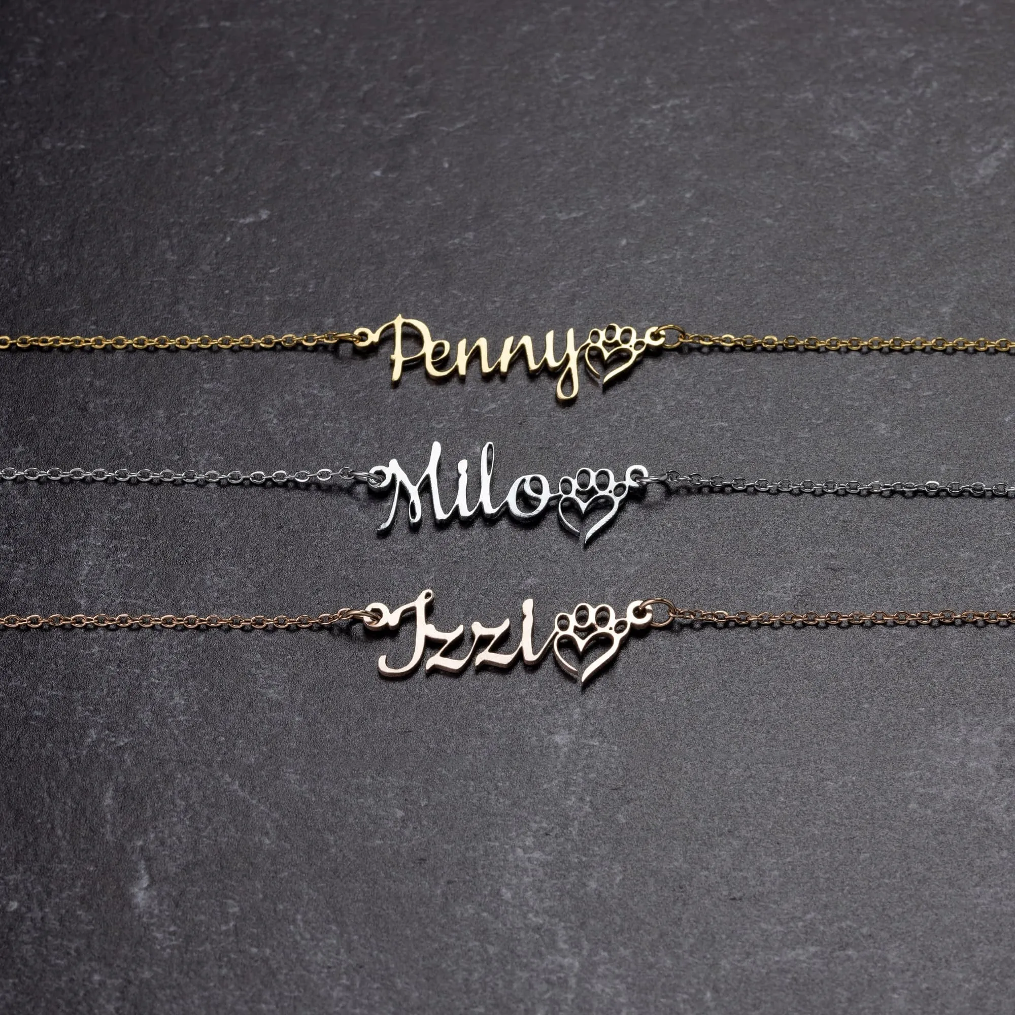 Dog Mom necklace Personalized with your Dog's Name
