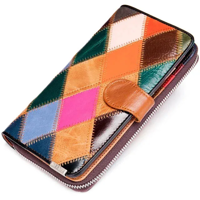 Elisee | women's vintage leather wallet