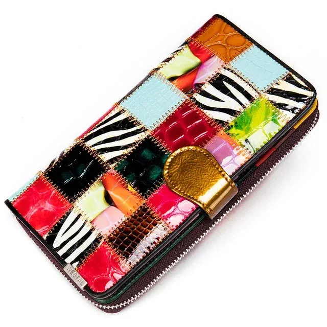 Elisee | women's vintage leather wallet