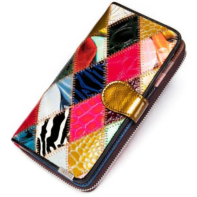 Elisee | women's vintage leather wallet