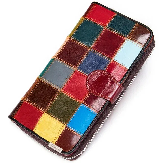 Elisee | women's vintage leather wallet