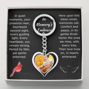 Eternal Embrace Memory Keychain