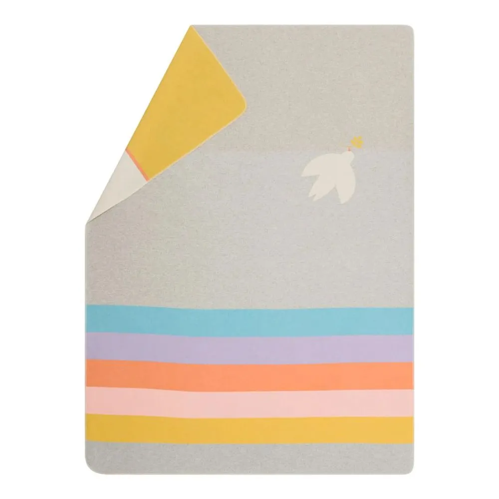 Fussenegger Grey Juwel Kids Blanket - Rainbow 140x200cm