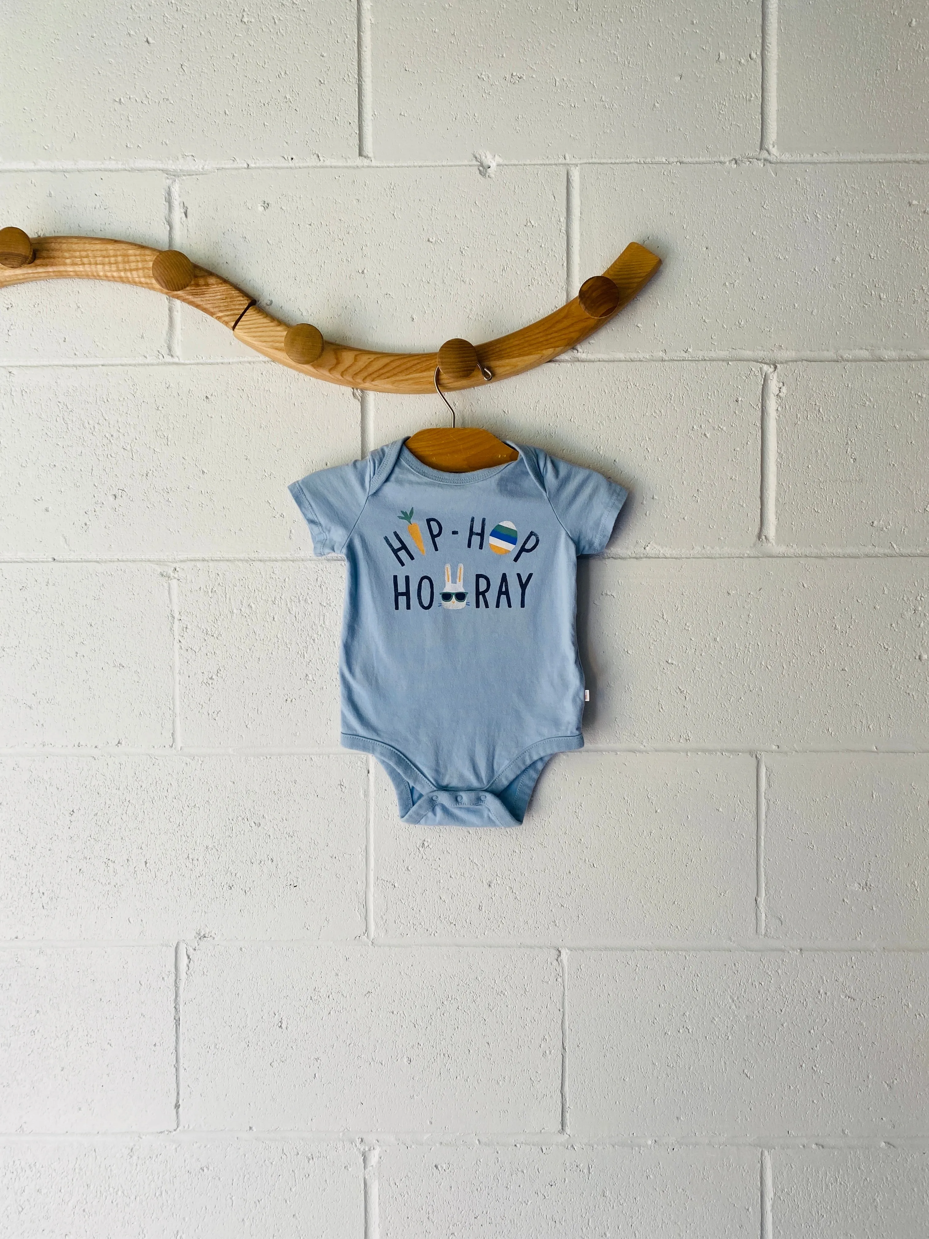 Hip-Hop Hooray Onesie, 6-12 months