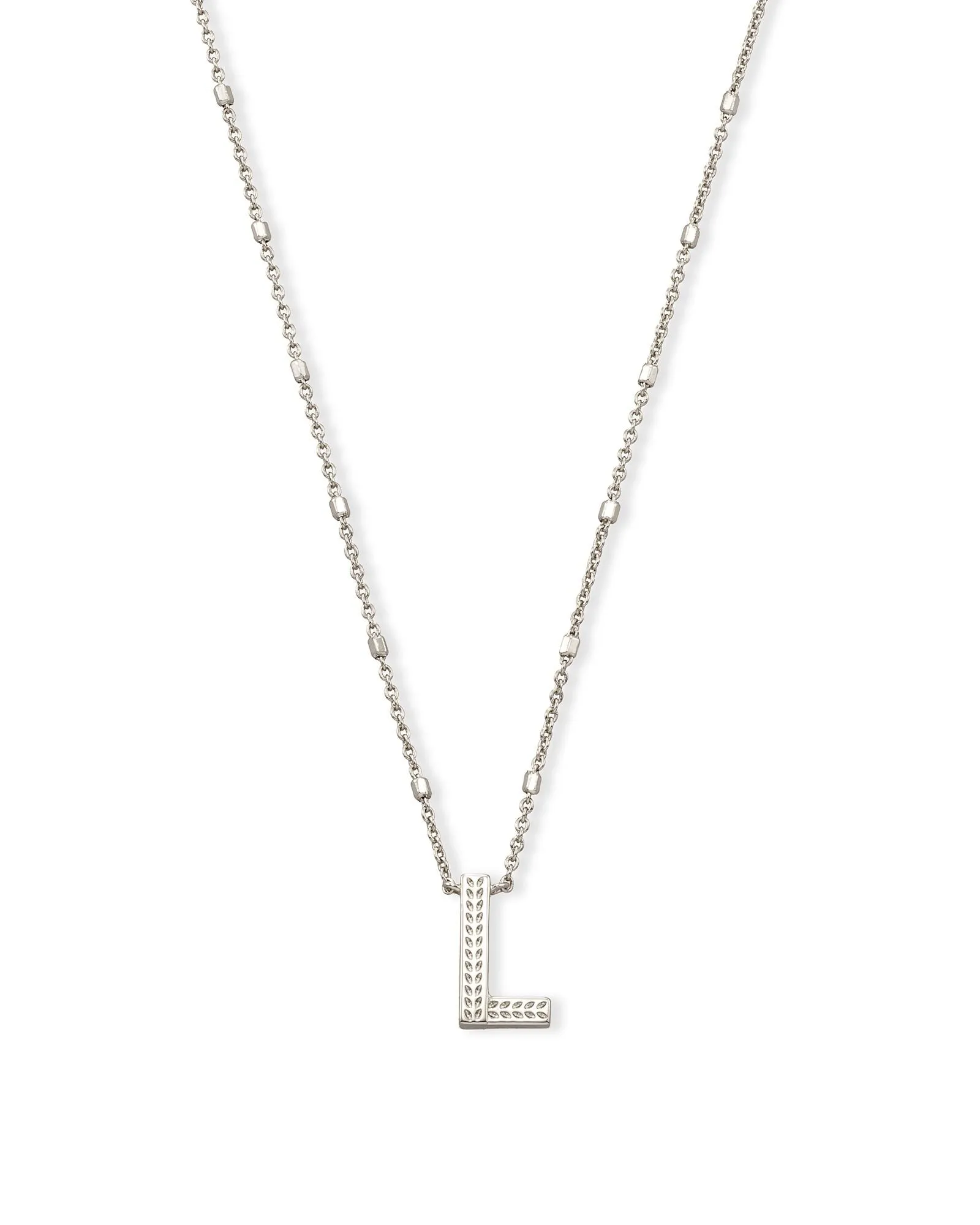 Letter Pendant Necklace