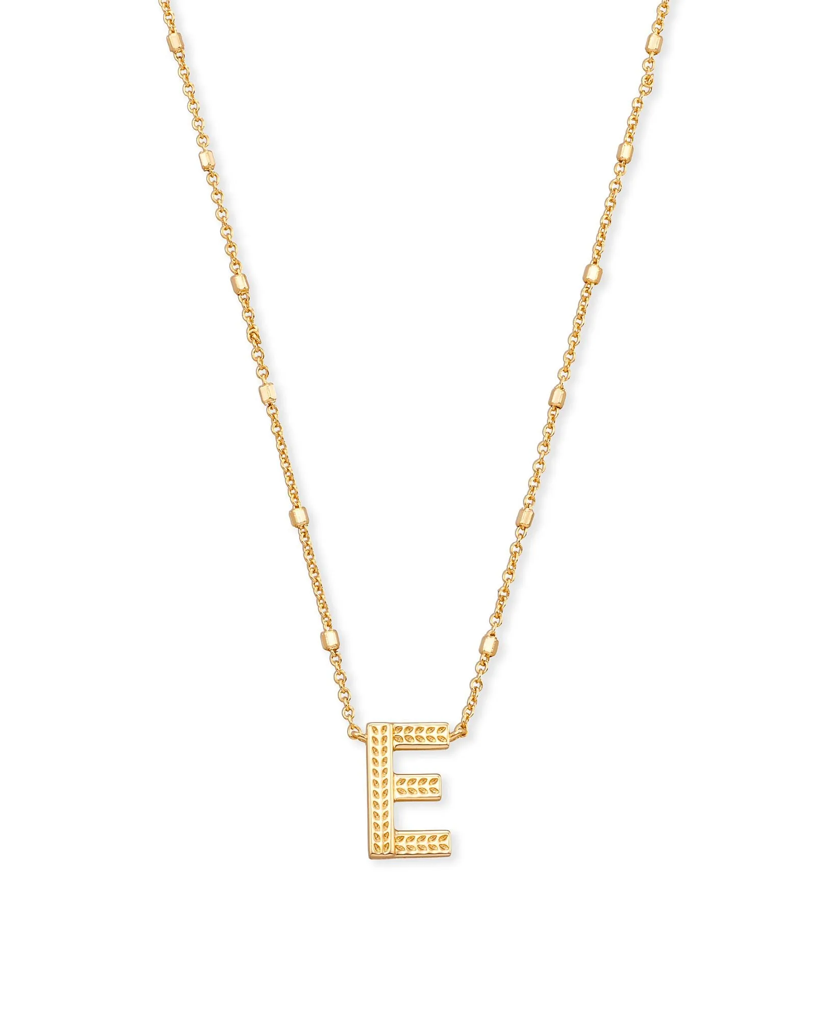 Letter Pendant Necklace