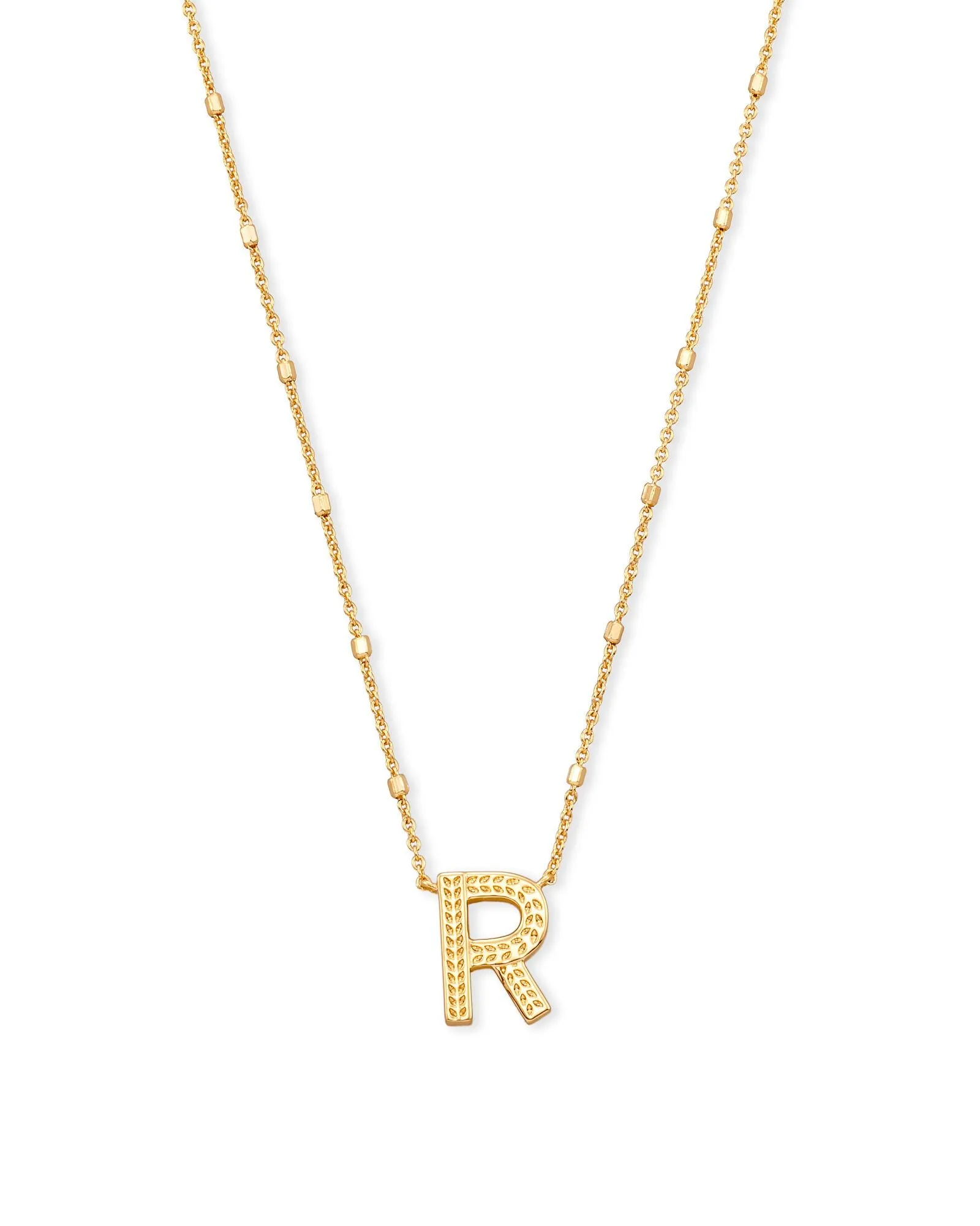 Letter Pendant Necklace