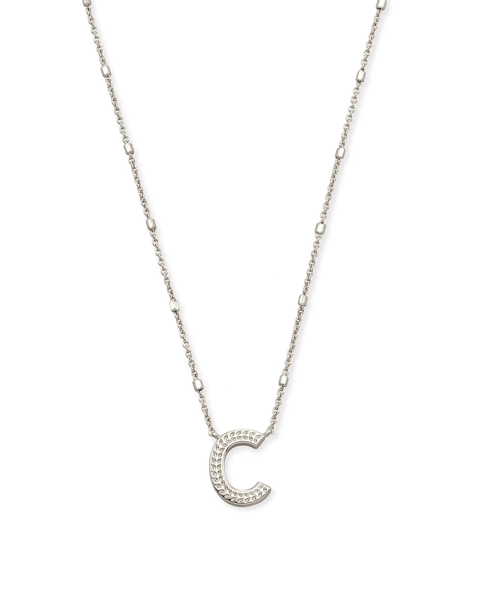 Letter Pendant Necklace