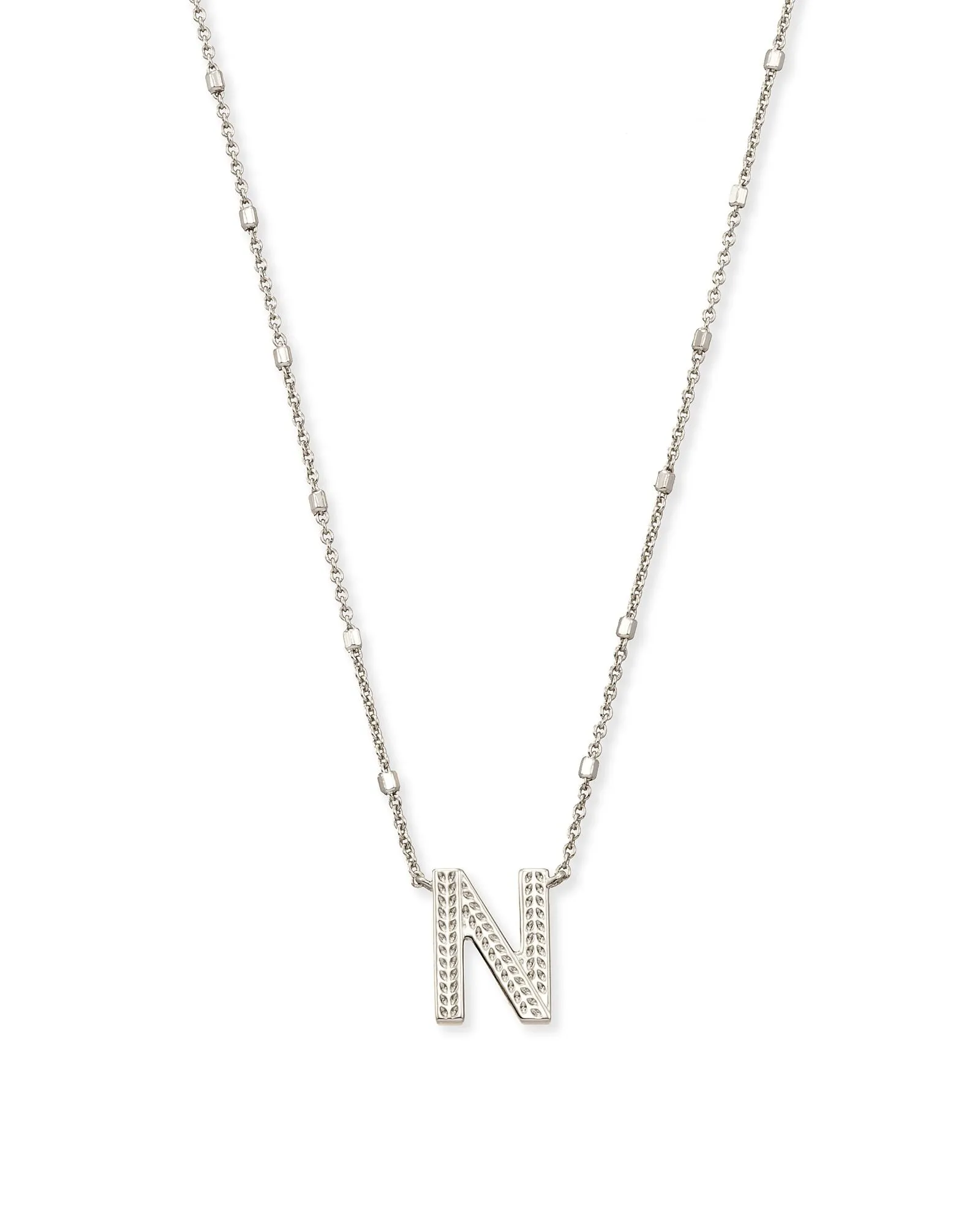 Letter Pendant Necklace
