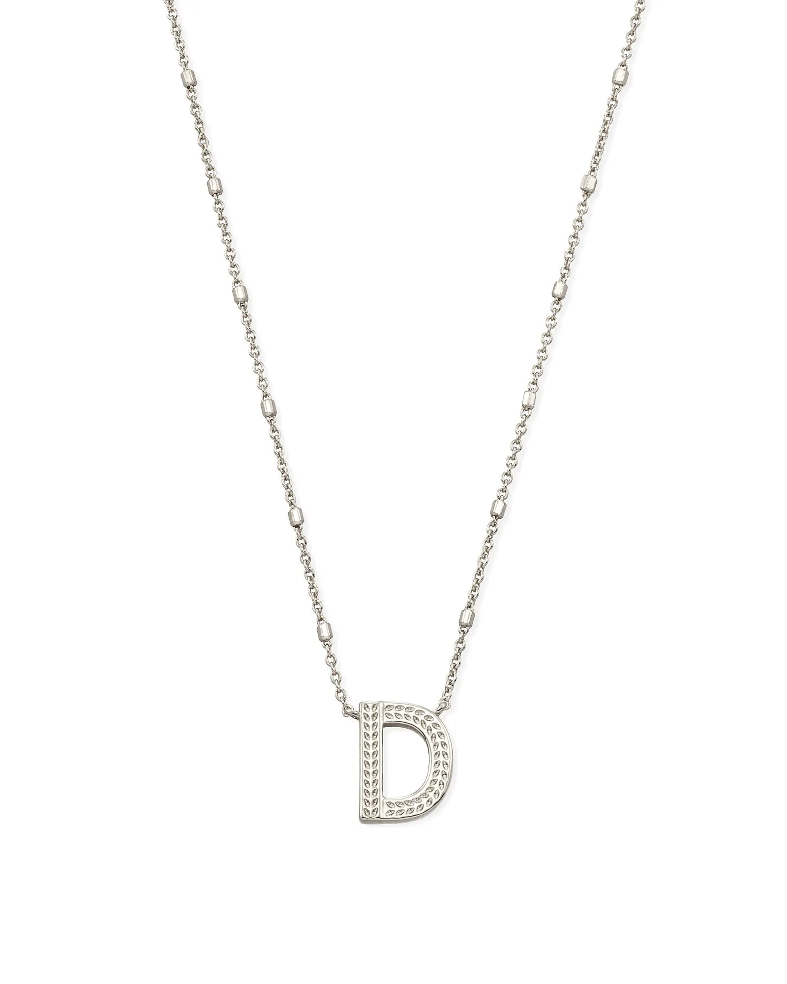 Letter Pendant Necklace