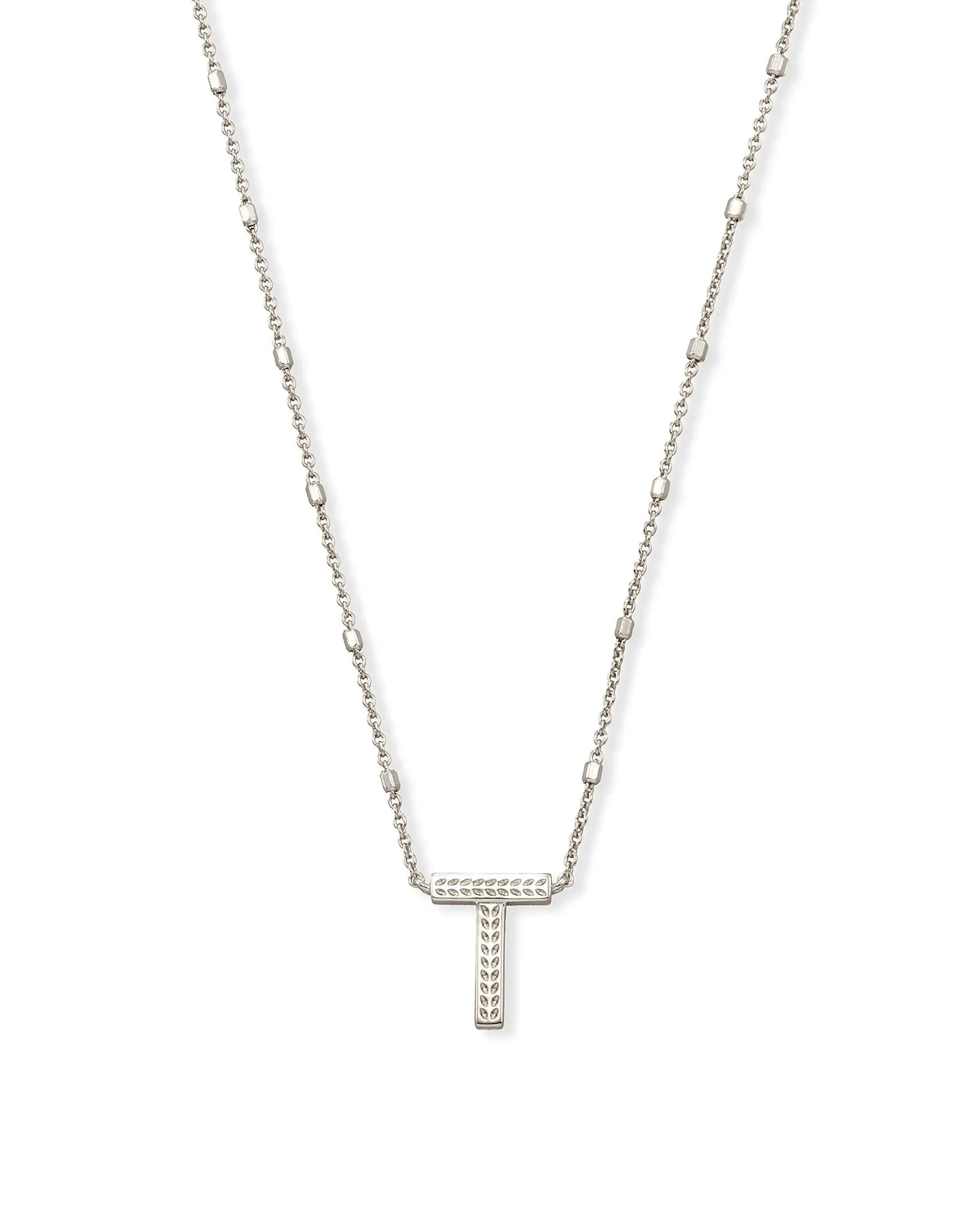 Letter Pendant Necklace