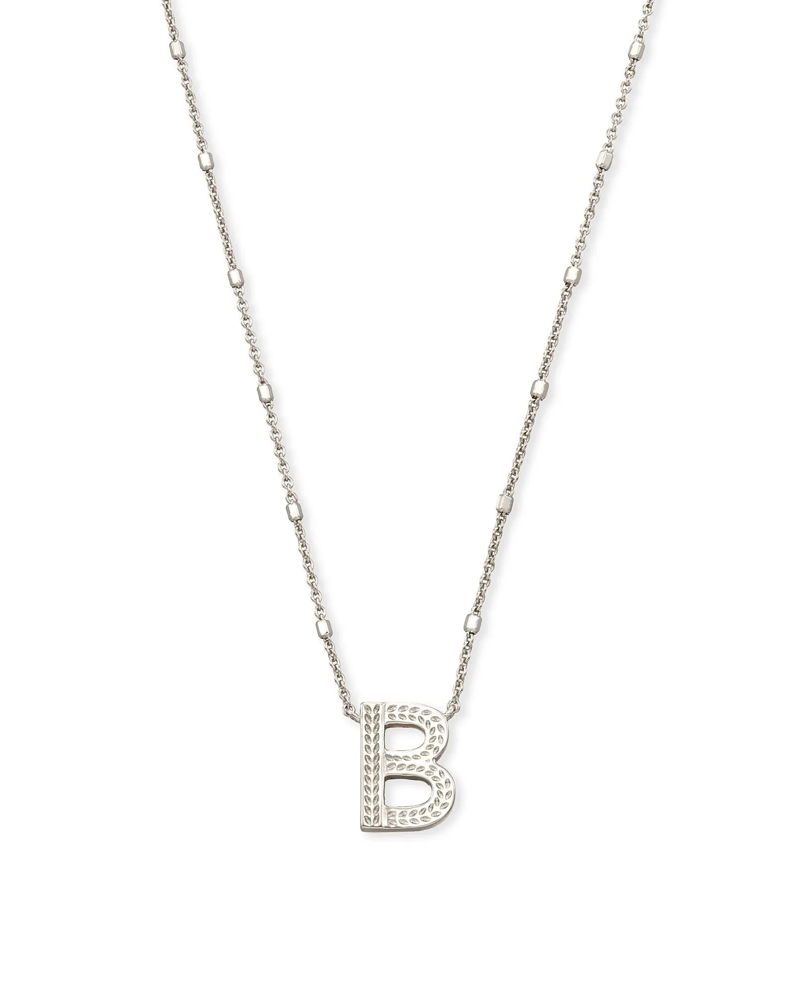 Letter Pendant Necklace