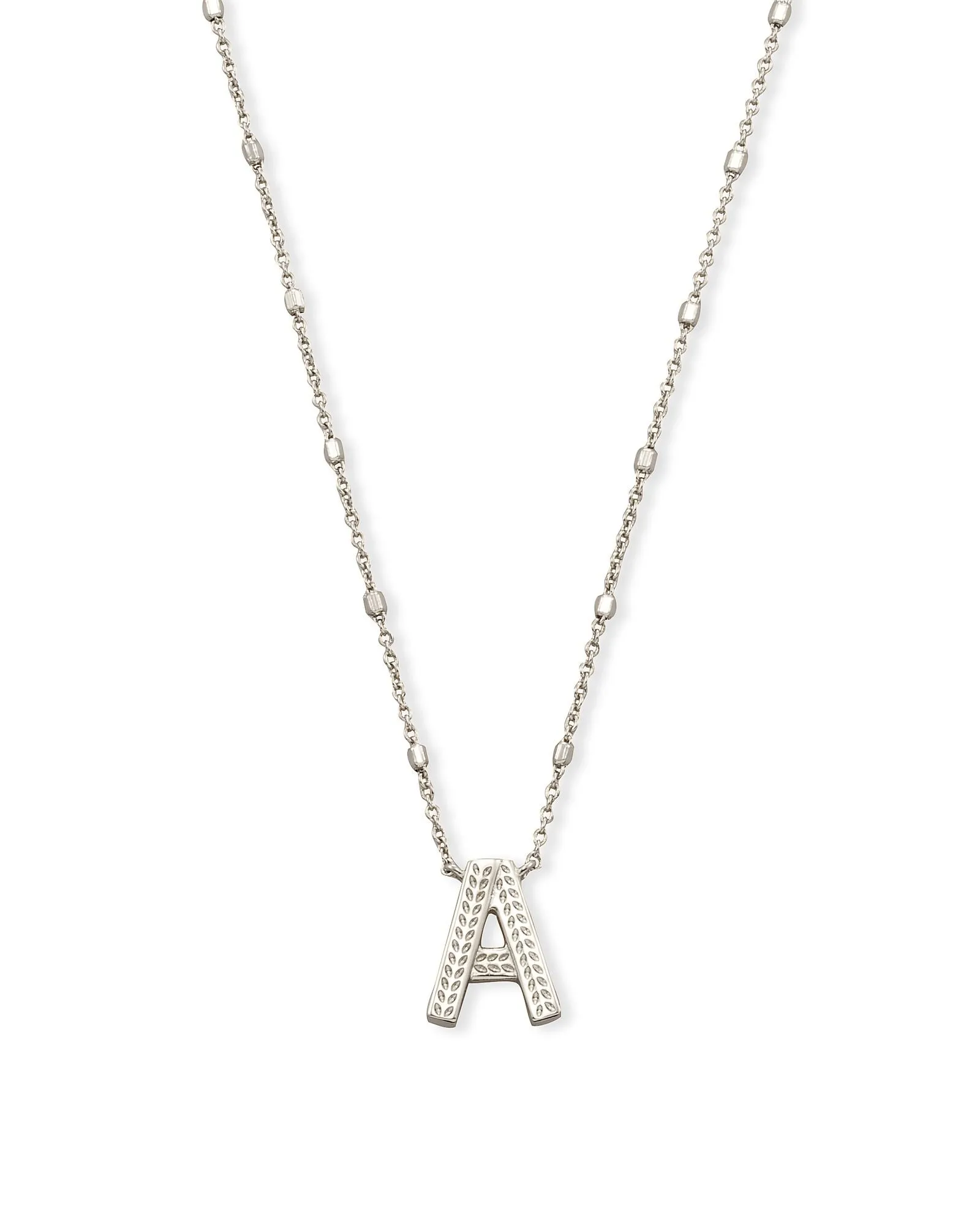 Letter Pendant Necklace