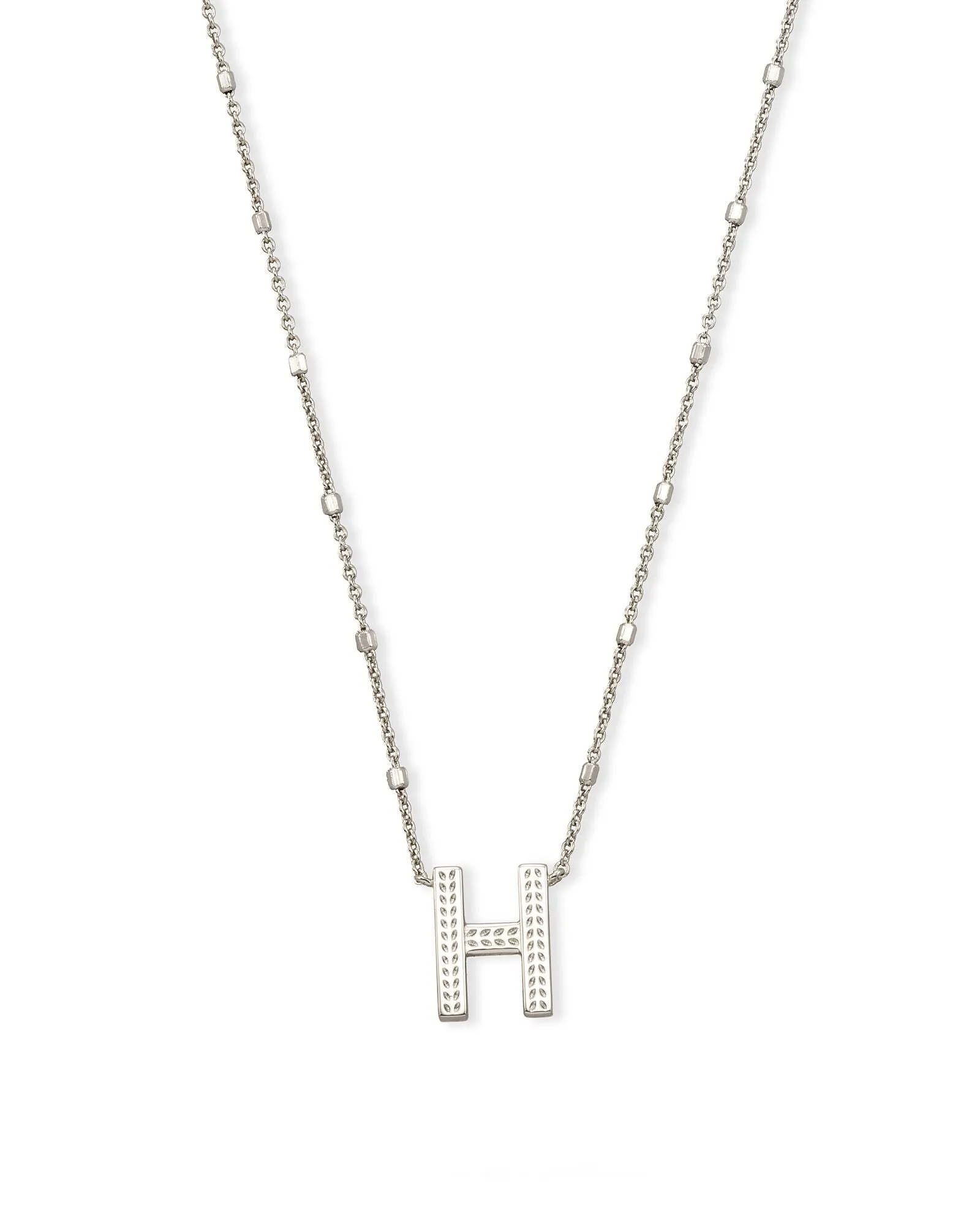 Letter Pendant Necklace