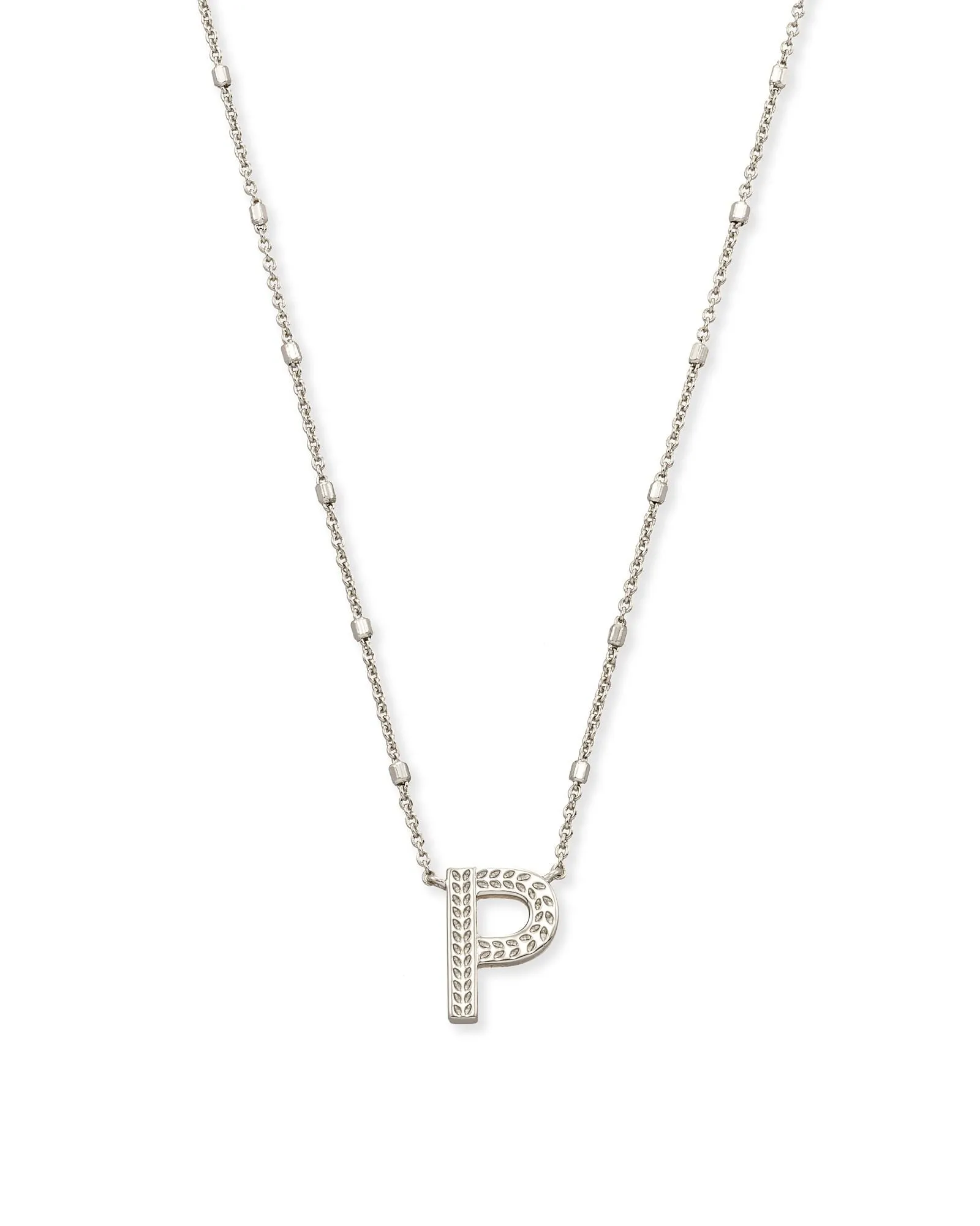 Letter Pendant Necklace