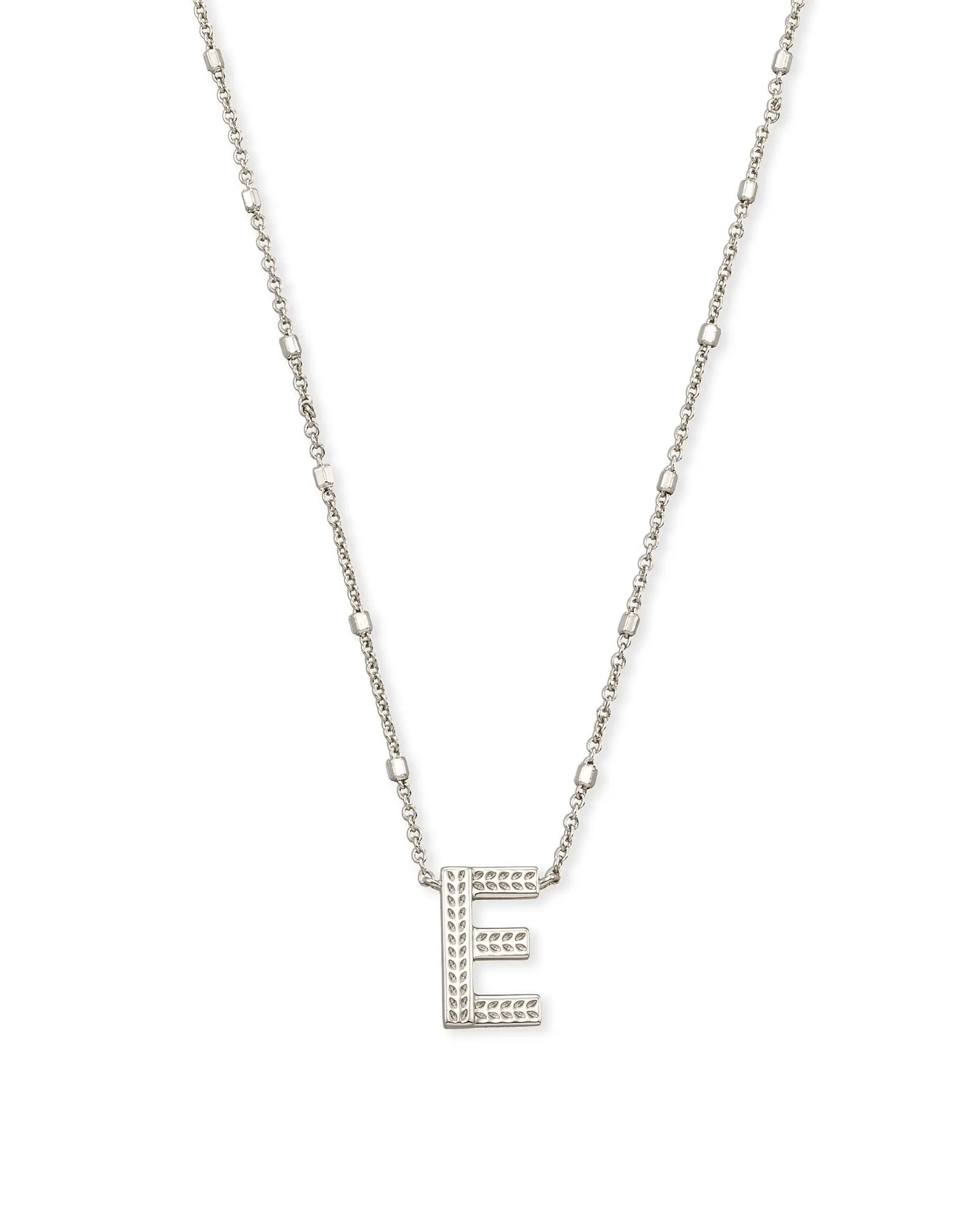 Letter Pendant Necklace