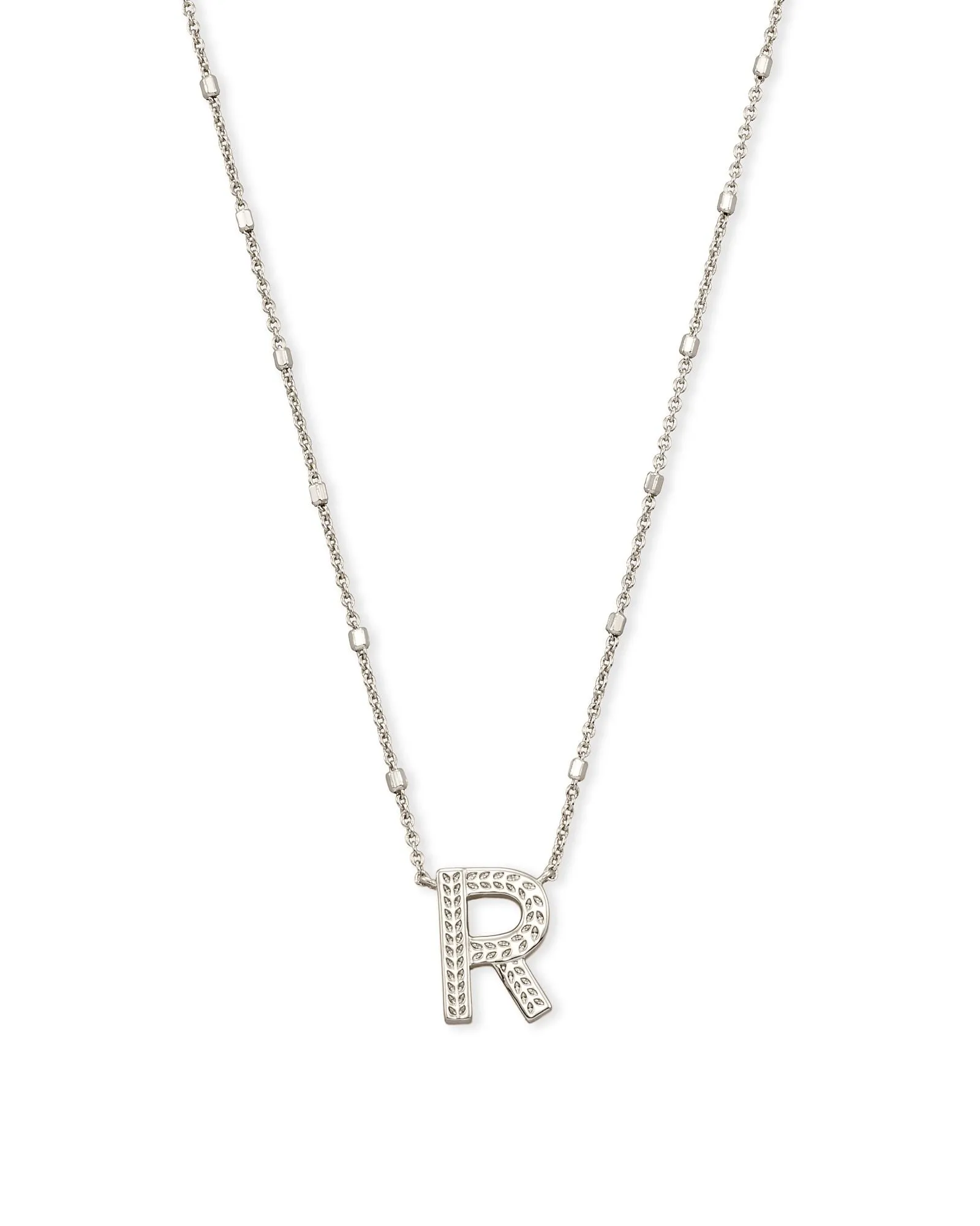 Letter Pendant Necklace