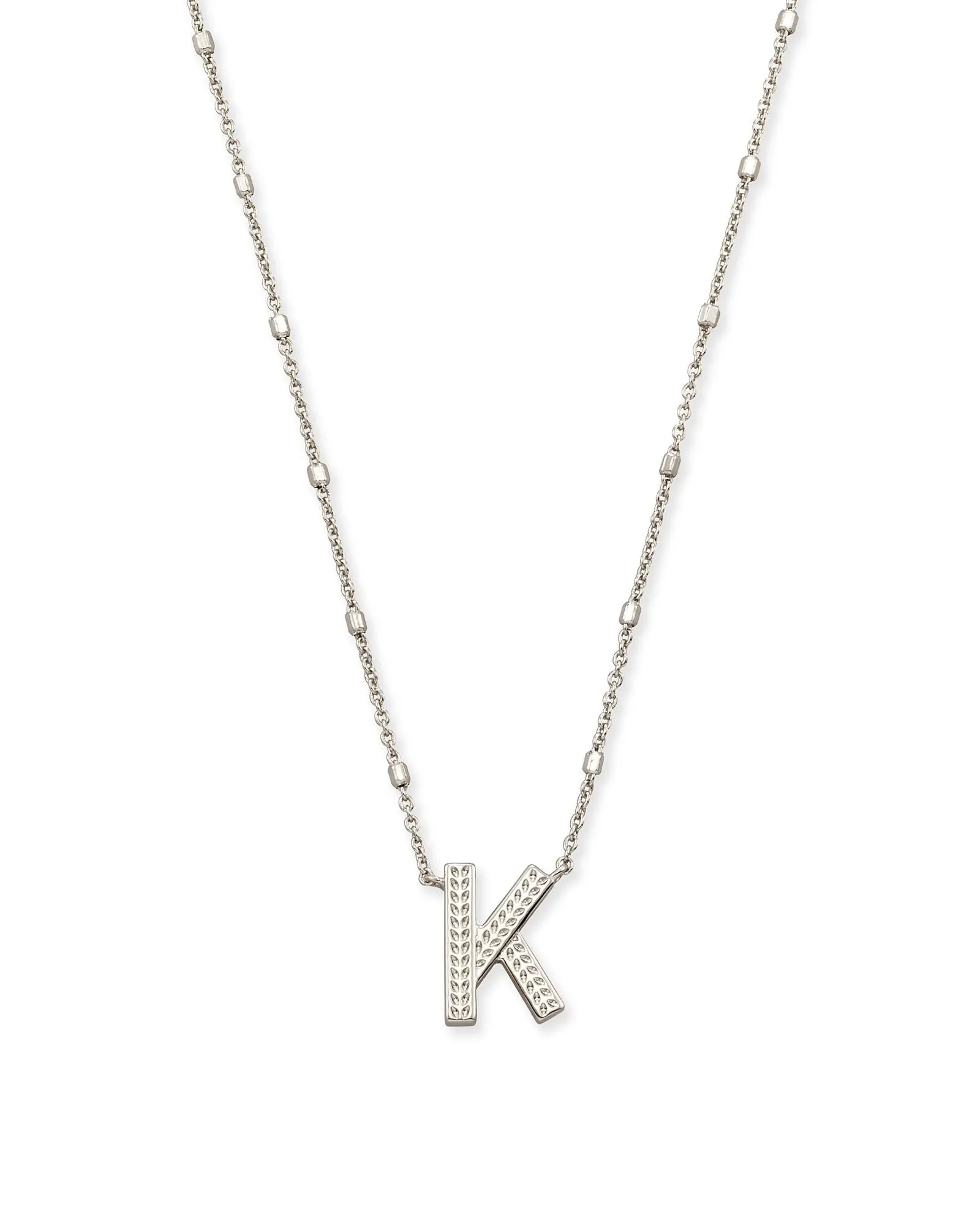 Letter Pendant Necklace