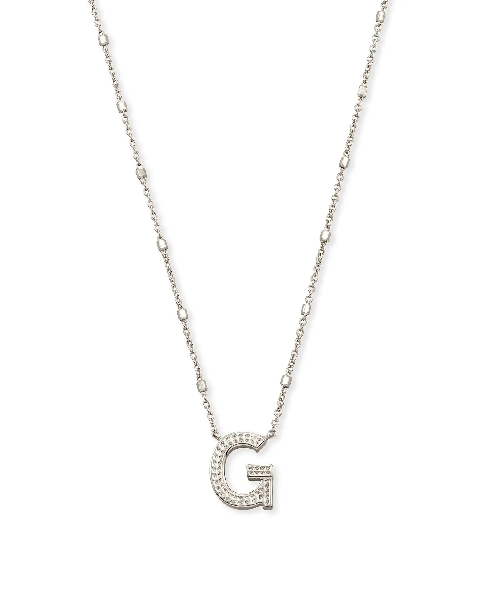 Letter Pendant Necklace