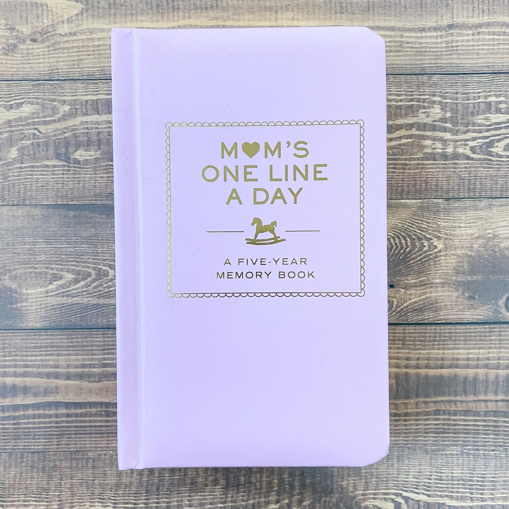 Mom's One Line a Day A Five-Year Memory Book