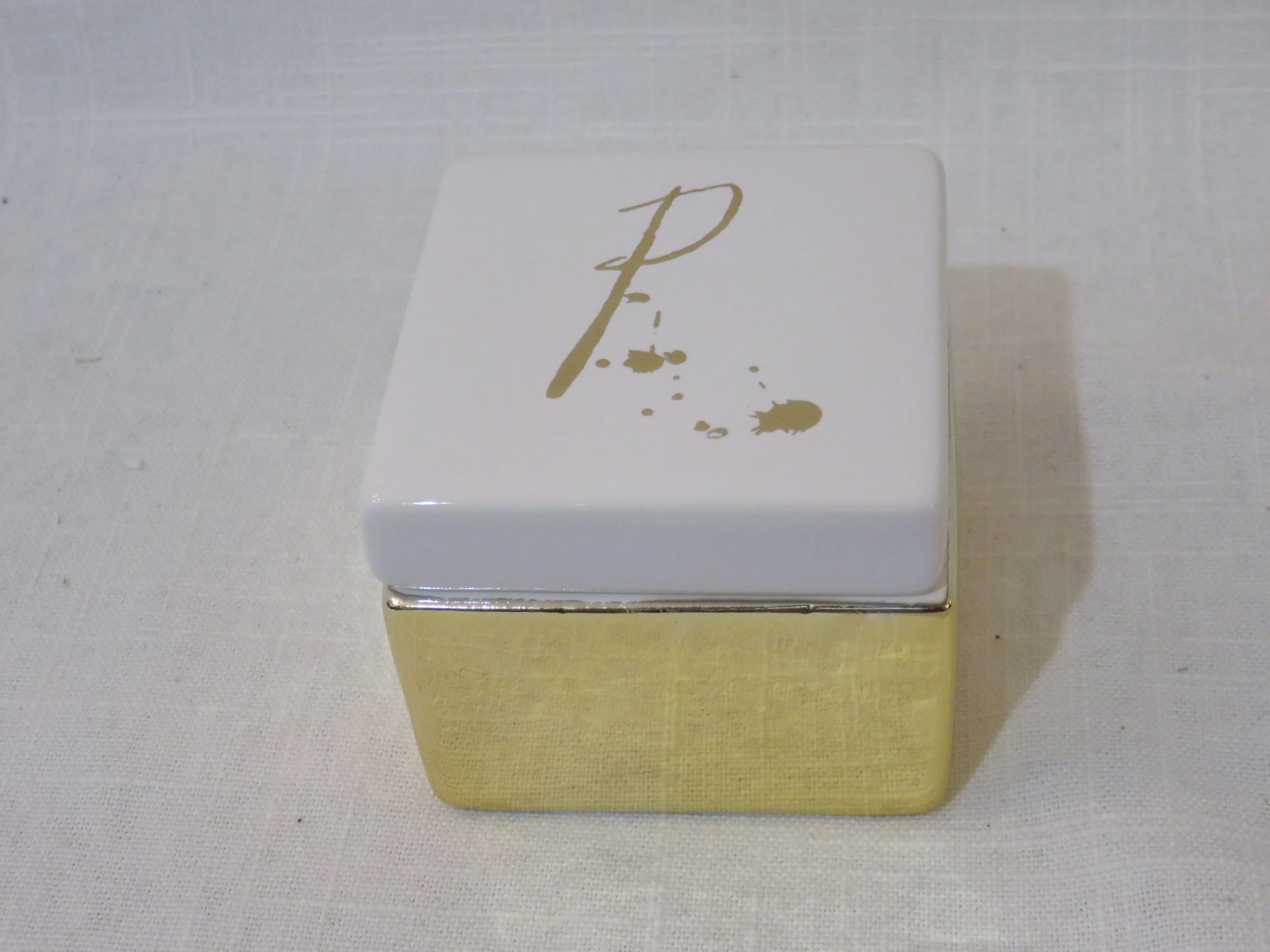 Monogram Jewelry Box
