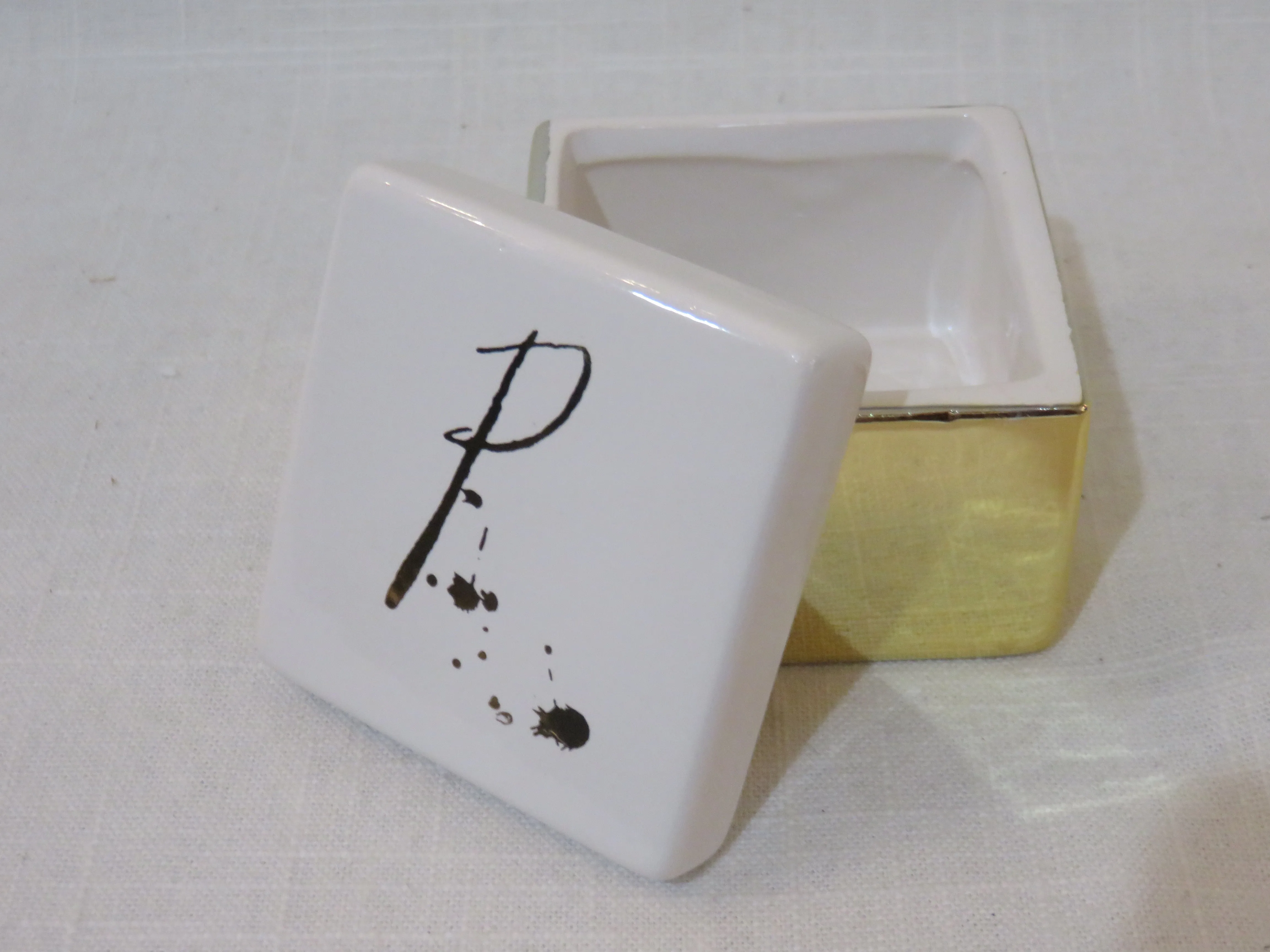 Monogram Jewelry Box
