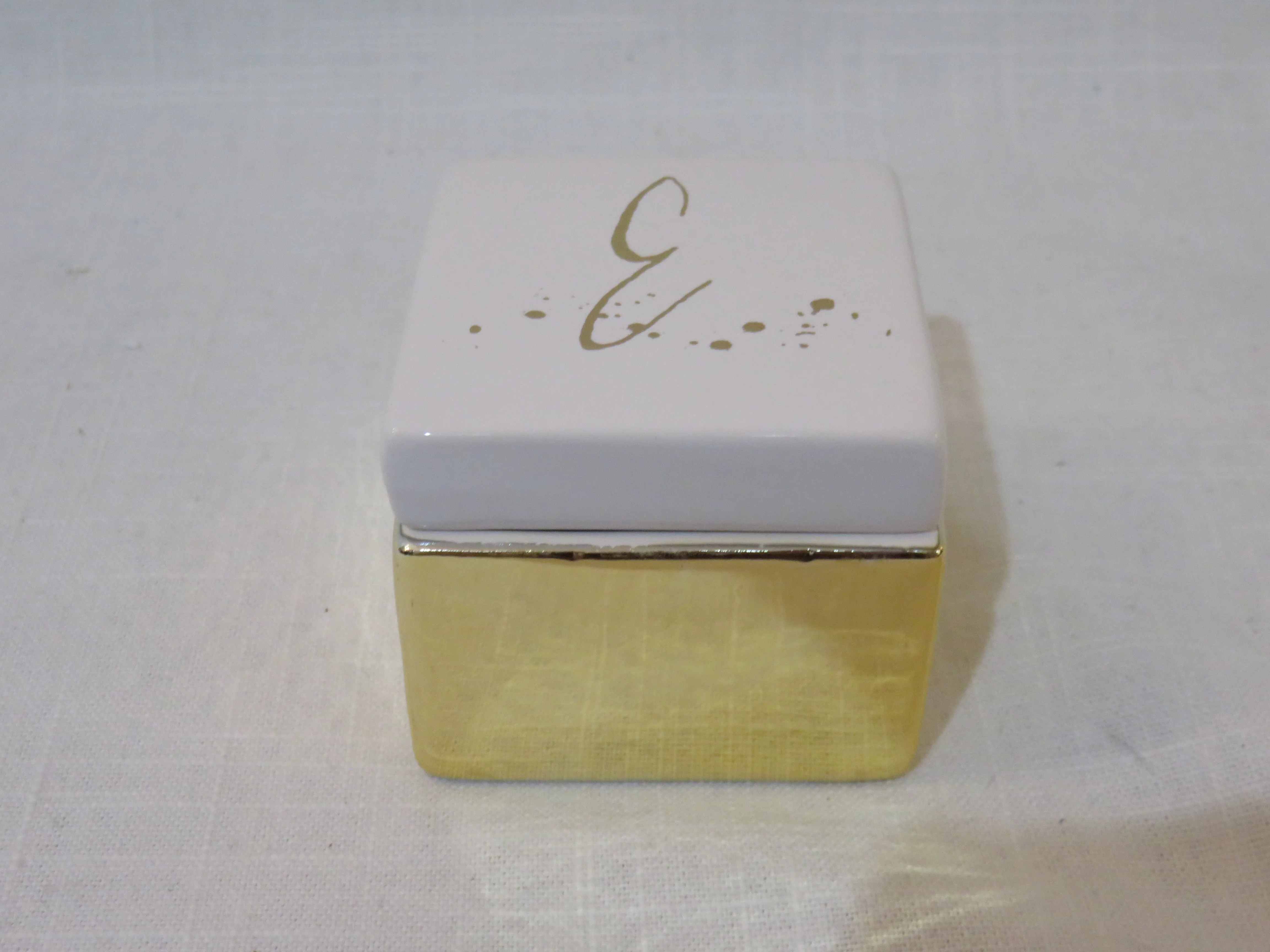 Monogram Jewelry Box