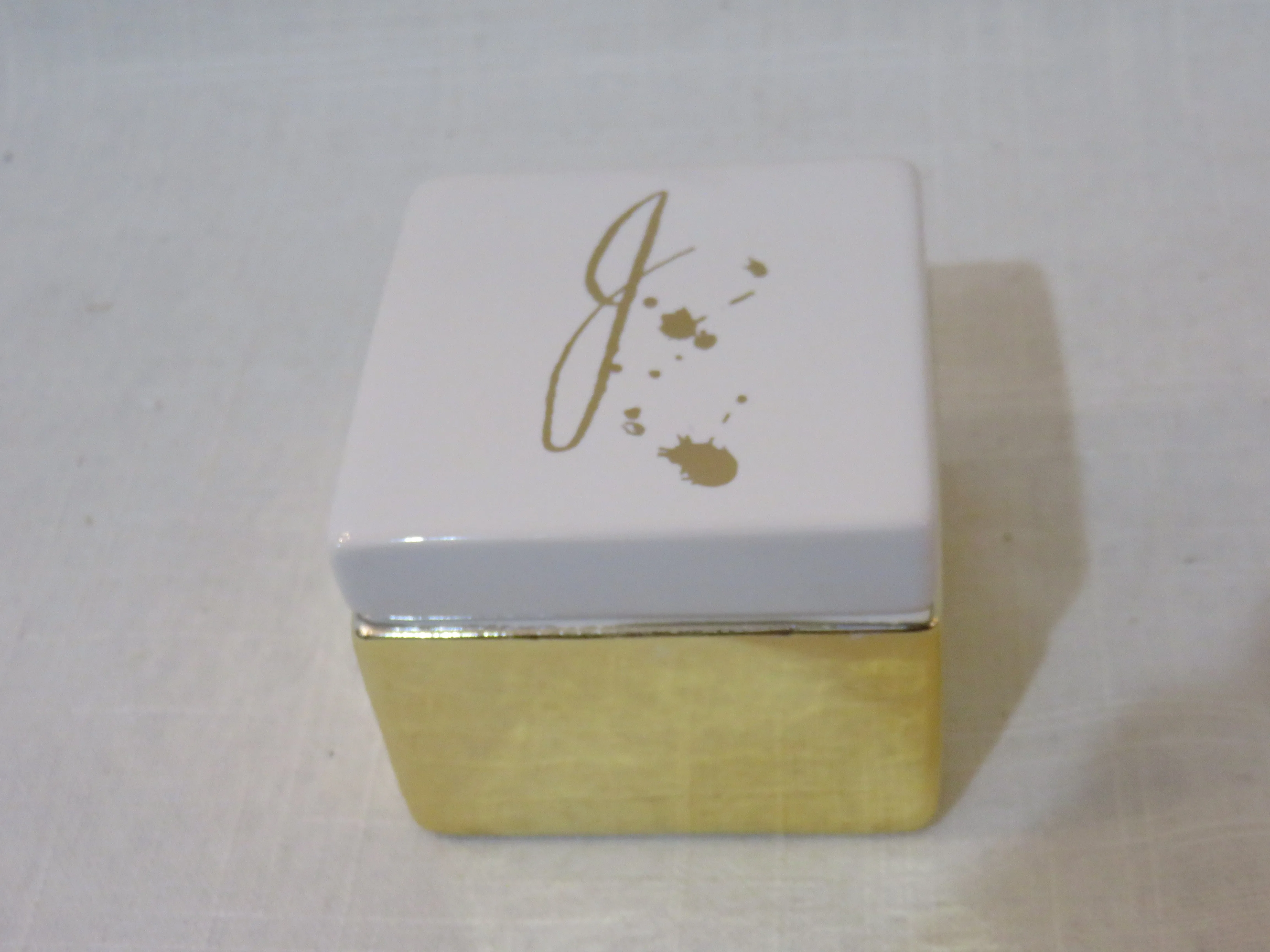 Monogram Jewelry Box
