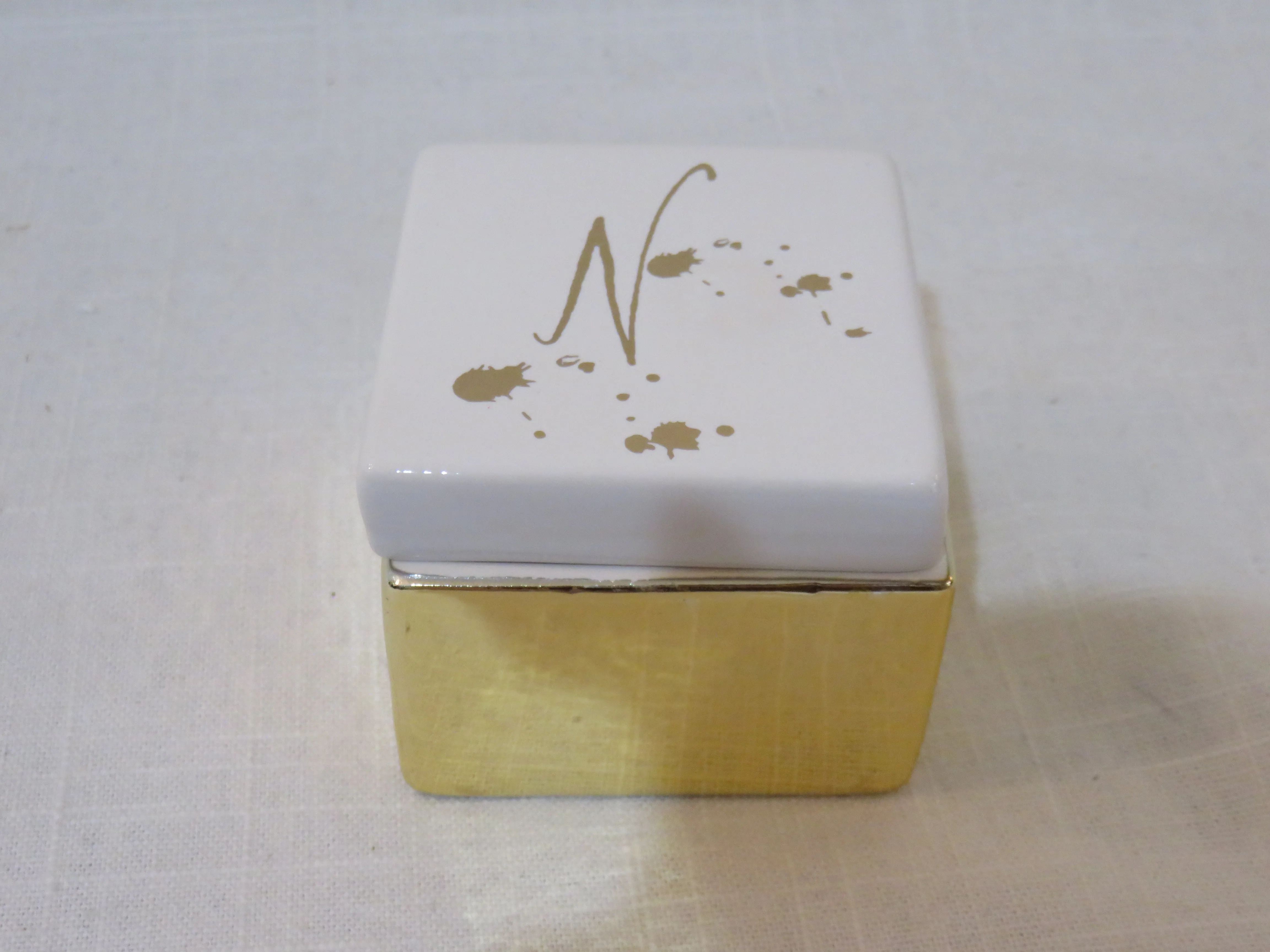 Monogram Jewelry Box