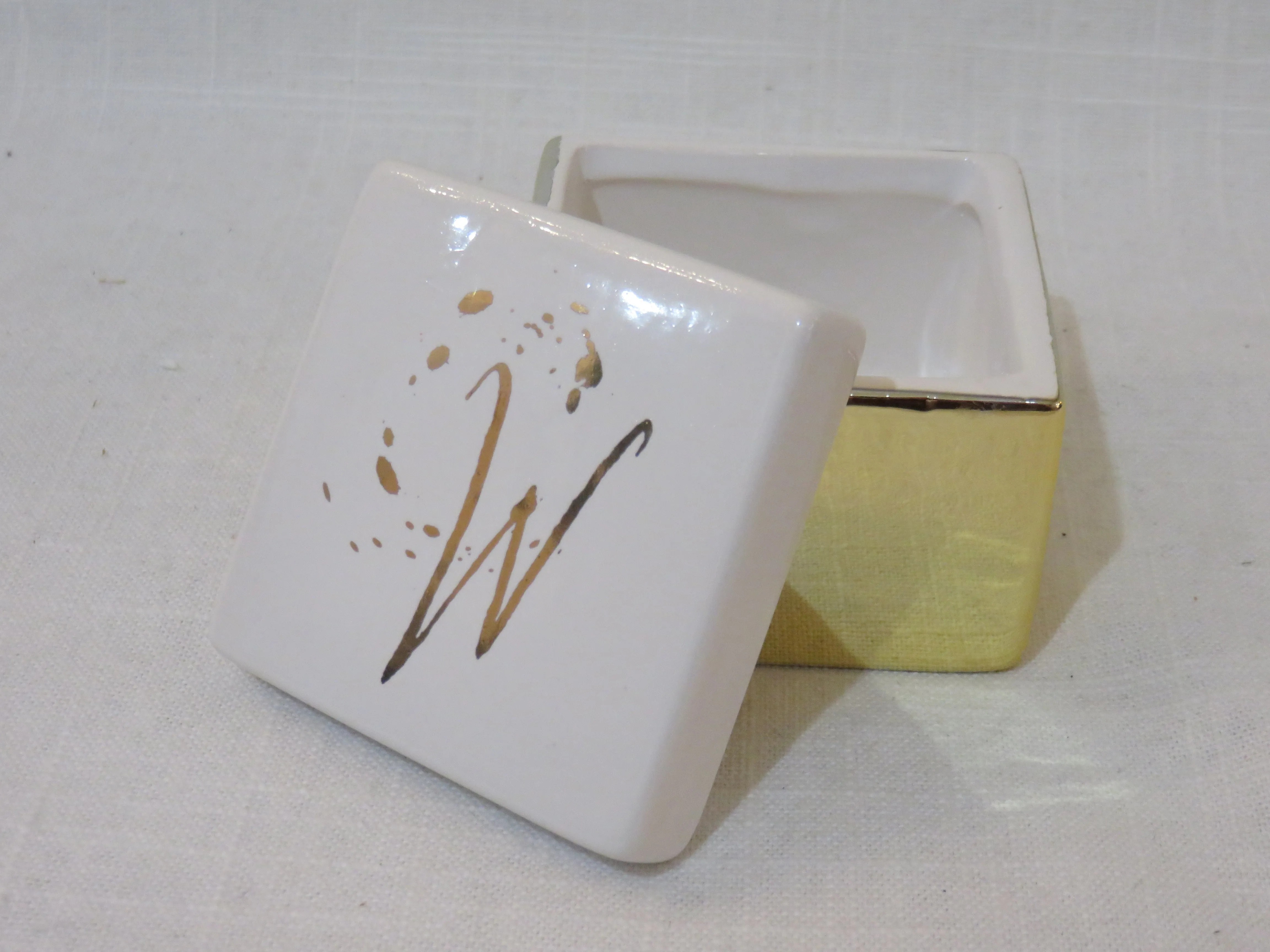 Monogram Jewelry Box