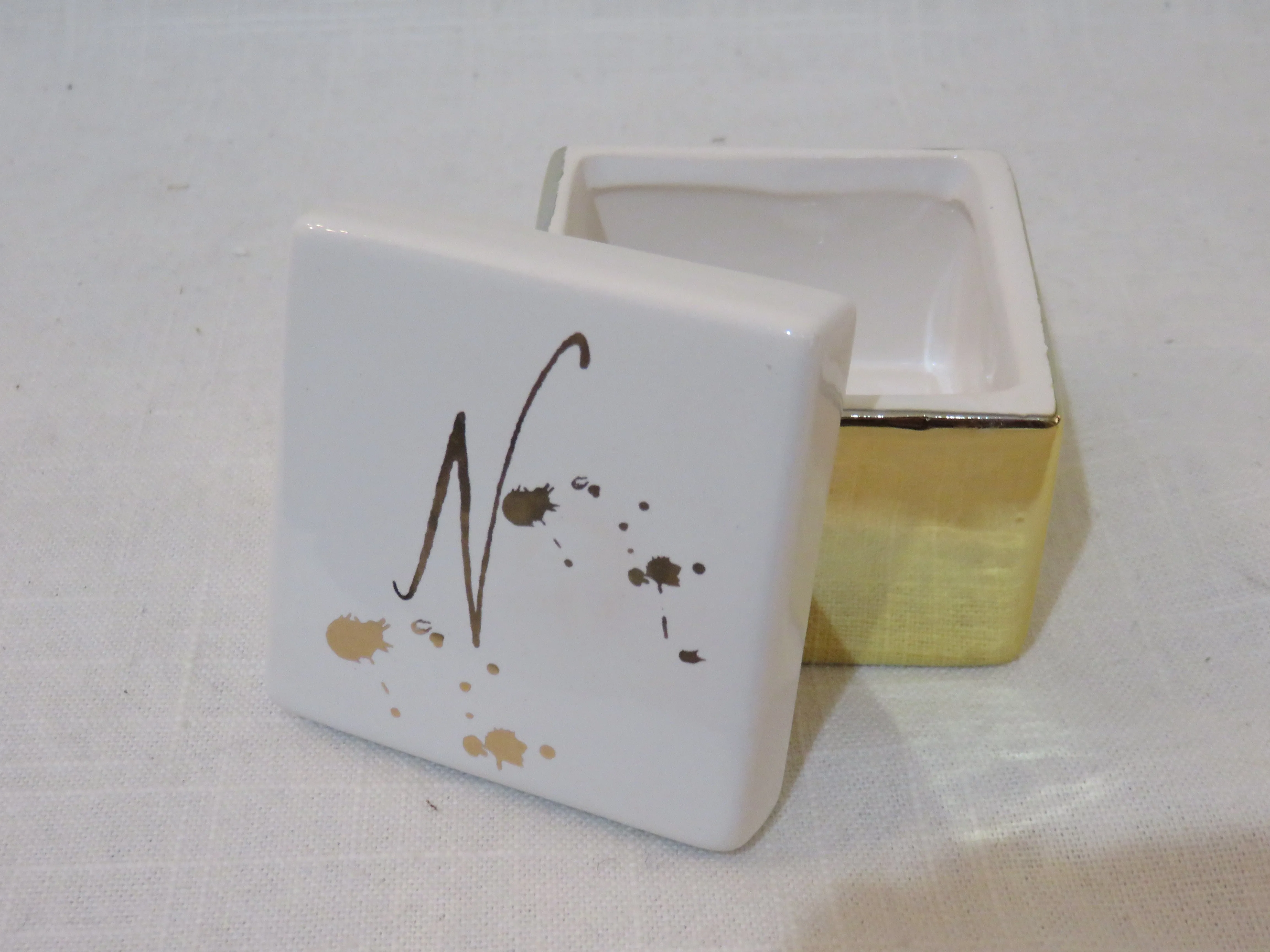 Monogram Jewelry Box