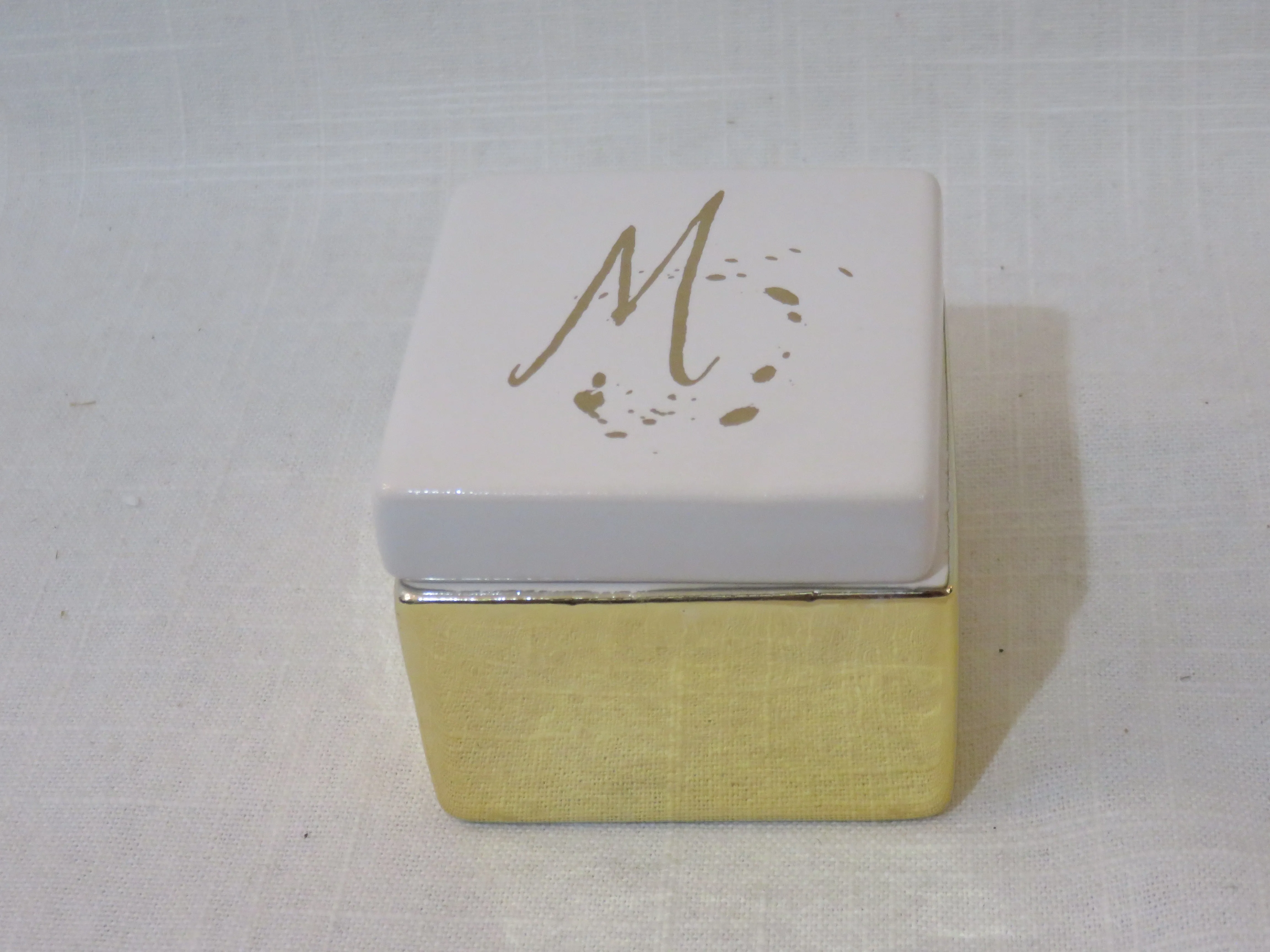 Monogram Jewelry Box