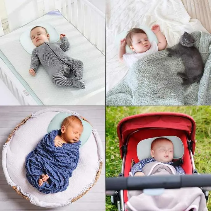 Organic Cotton Portable Memory Foam-وسادة رأس محمولة