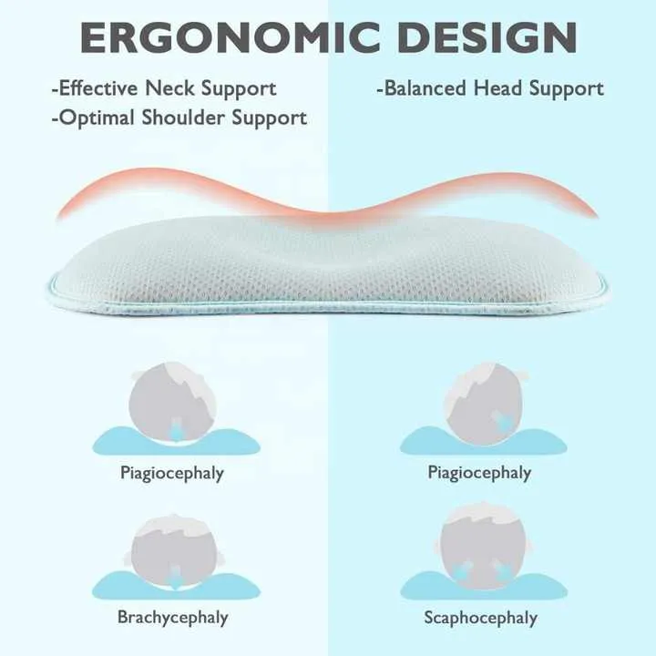Organic Cotton Portable Memory Foam-وسادة رأس محمولة