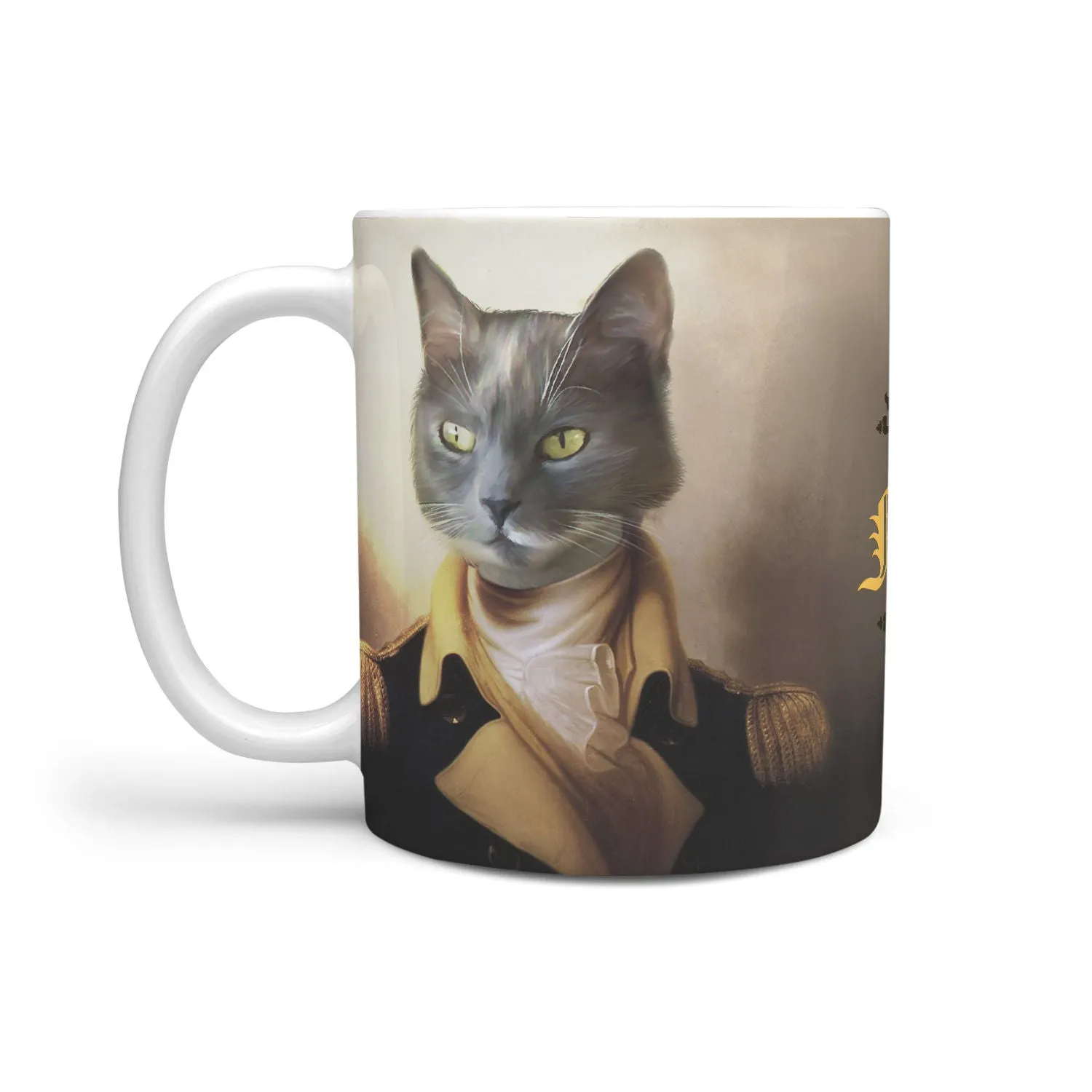 Personalized Royal Cat Mug