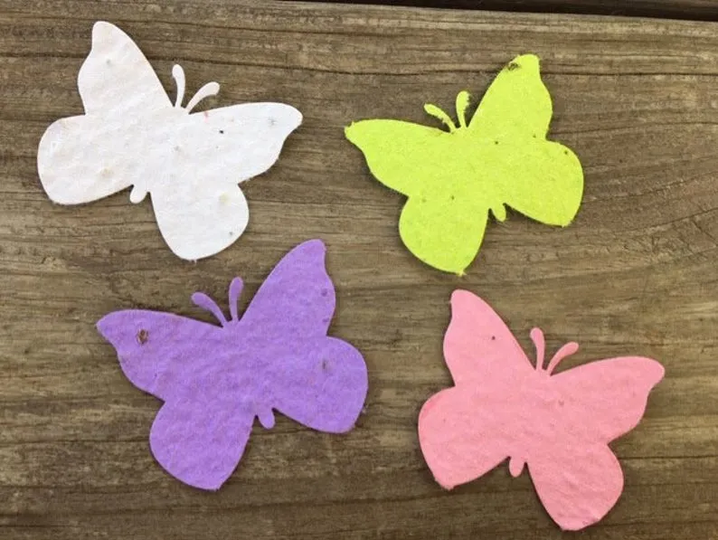 plantable flowers seed paper confetti