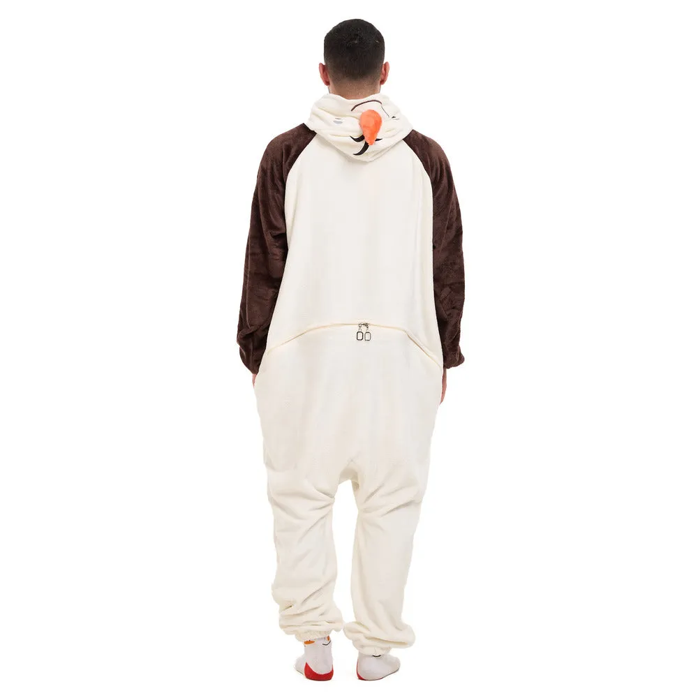 Snuggs Blanket Animal Onesie Snowman