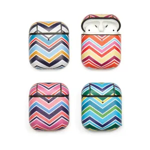 Striped Earbud Case